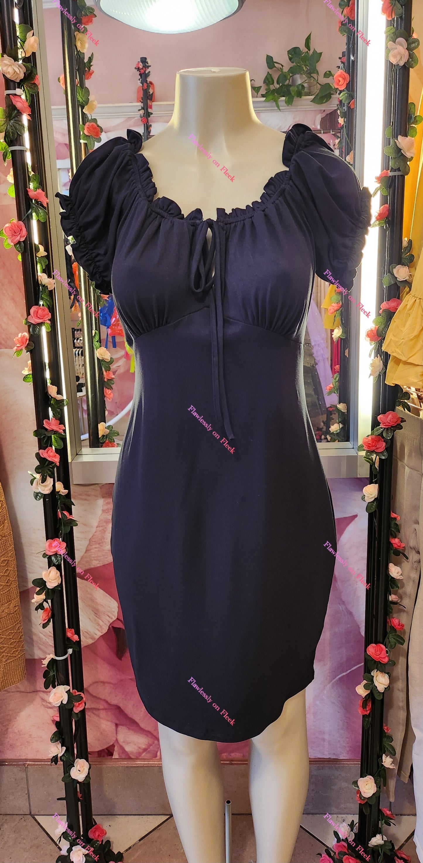 Off Shoulder Ruched Dress