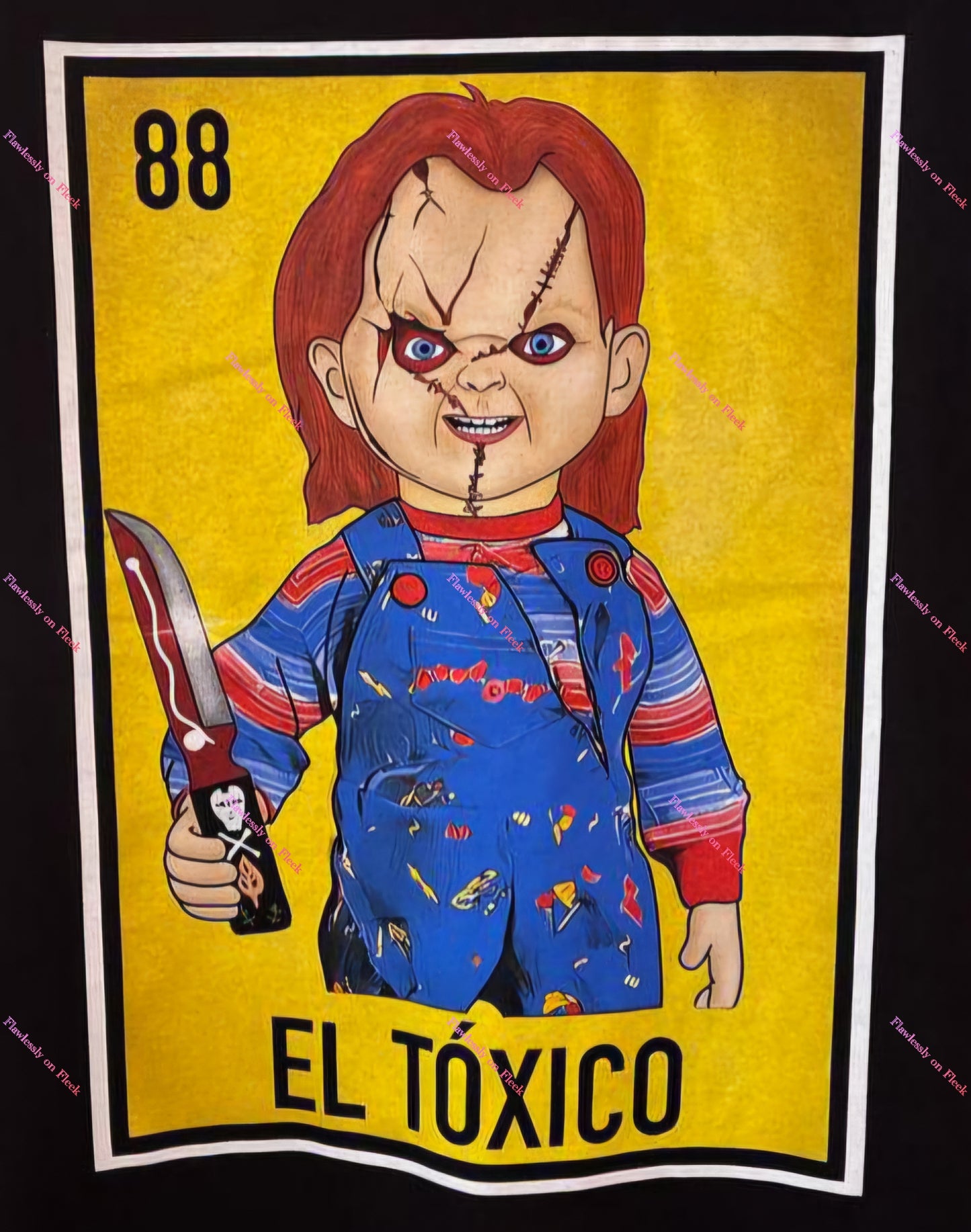 Camiseta gráfica de Halloween de Chucky El Toxico (Child's Play)