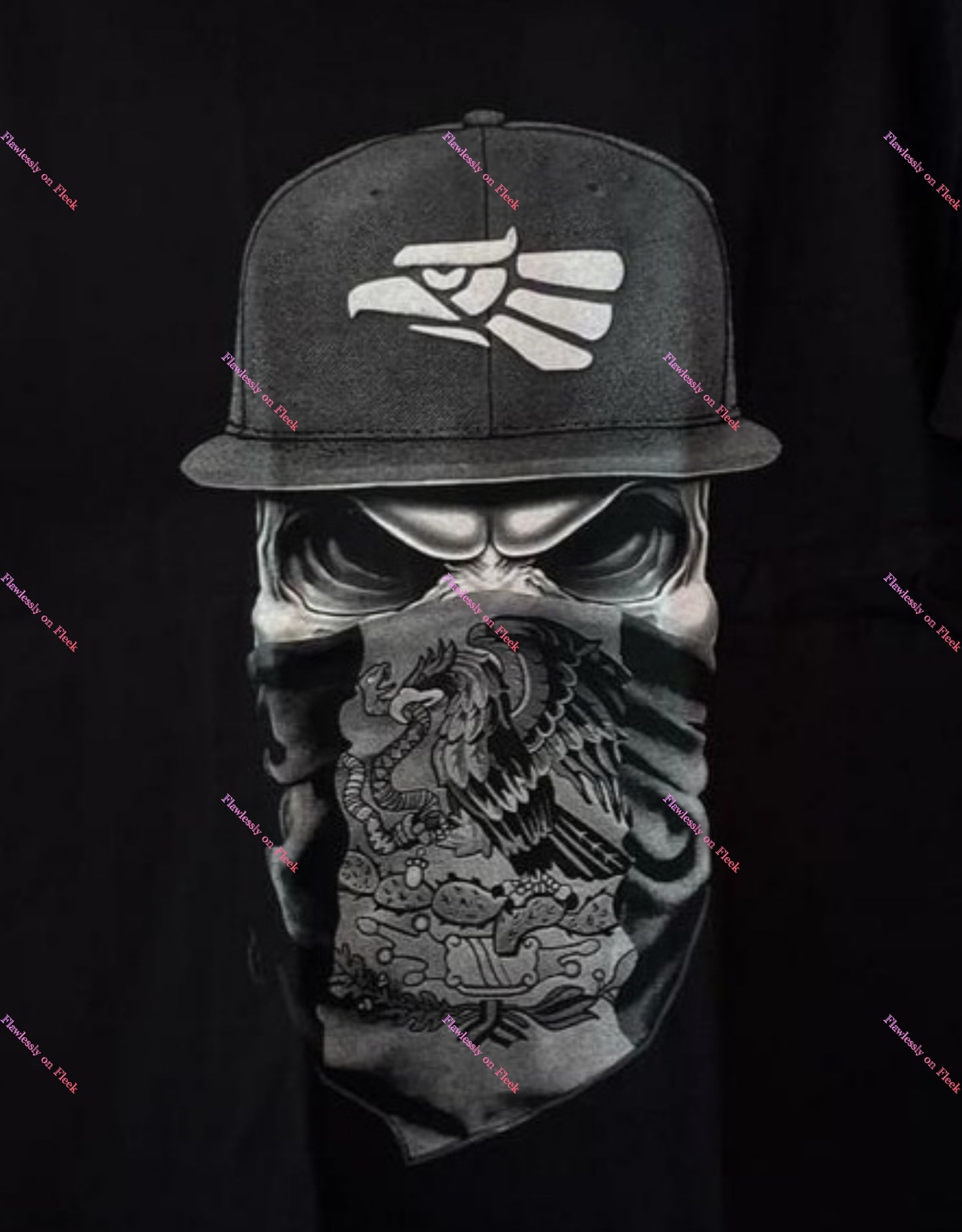 Camiseta con calavera de México