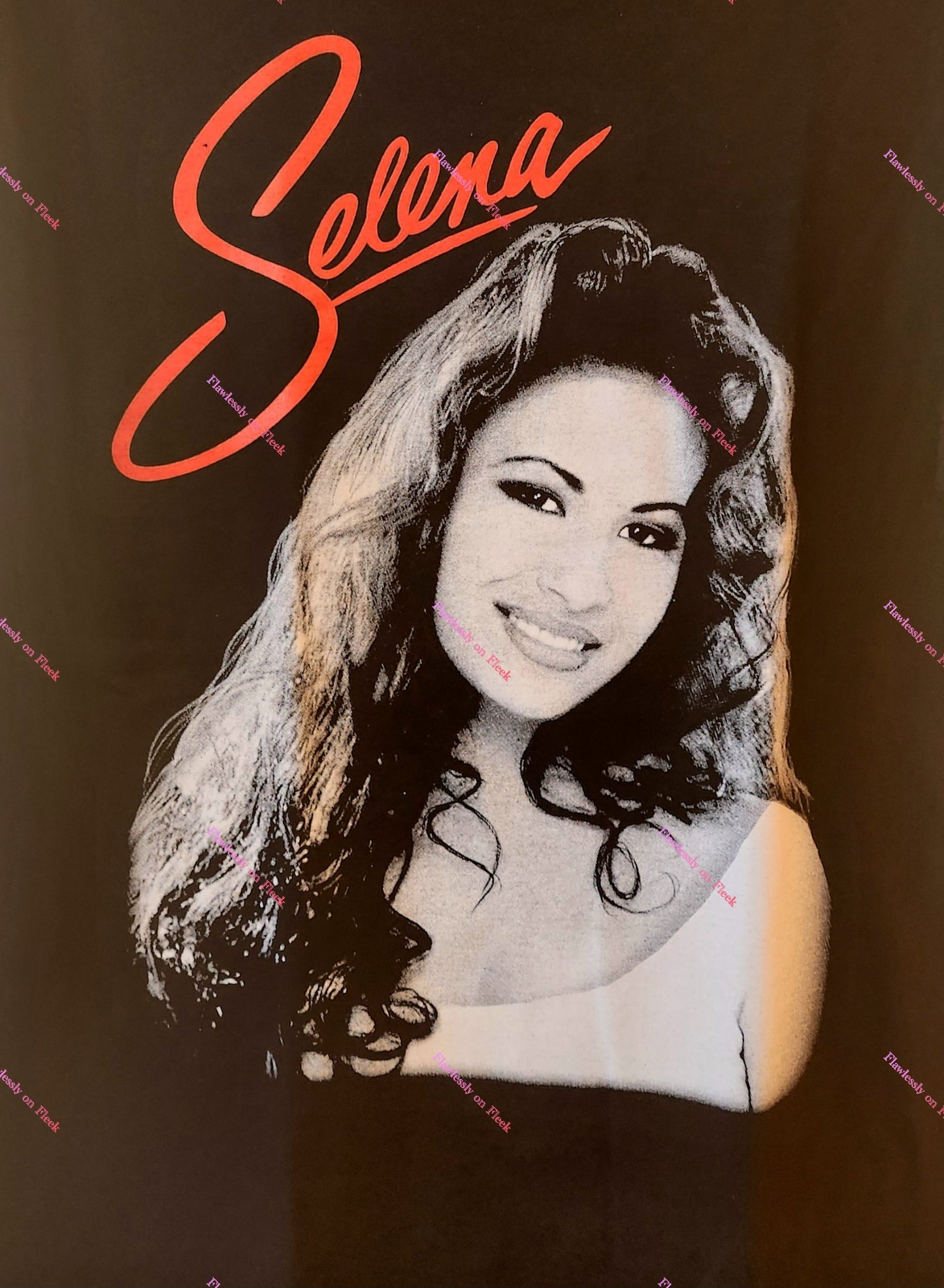 Selena Vintage B&W T-Shirt