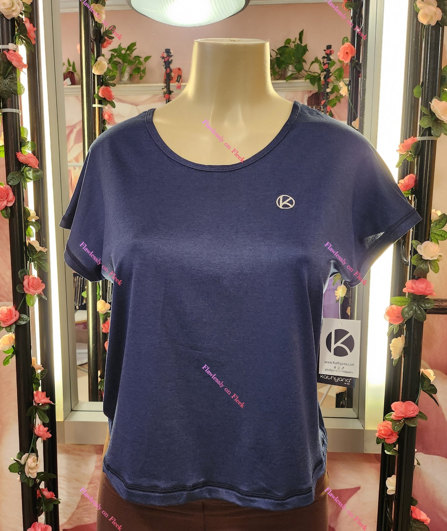 Camiseta de manga corta Breezy (tallas normales y grandes)