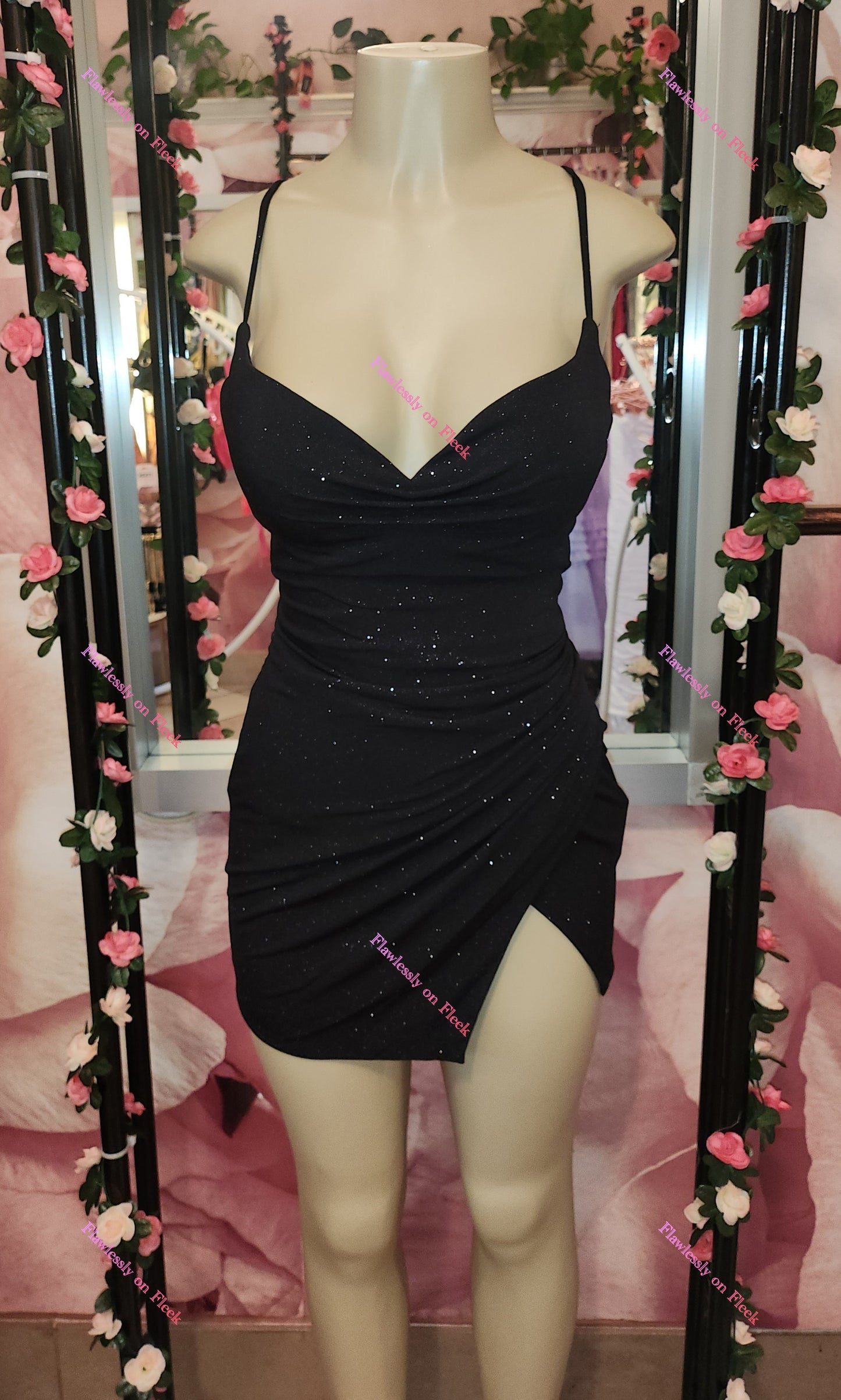 Vestido de cóctel deslumbrante de diva - EK126