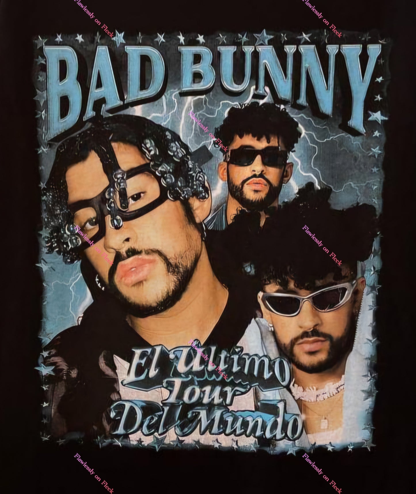 Bad Bunny El Ultimo Tour Graphic T-Shirt
