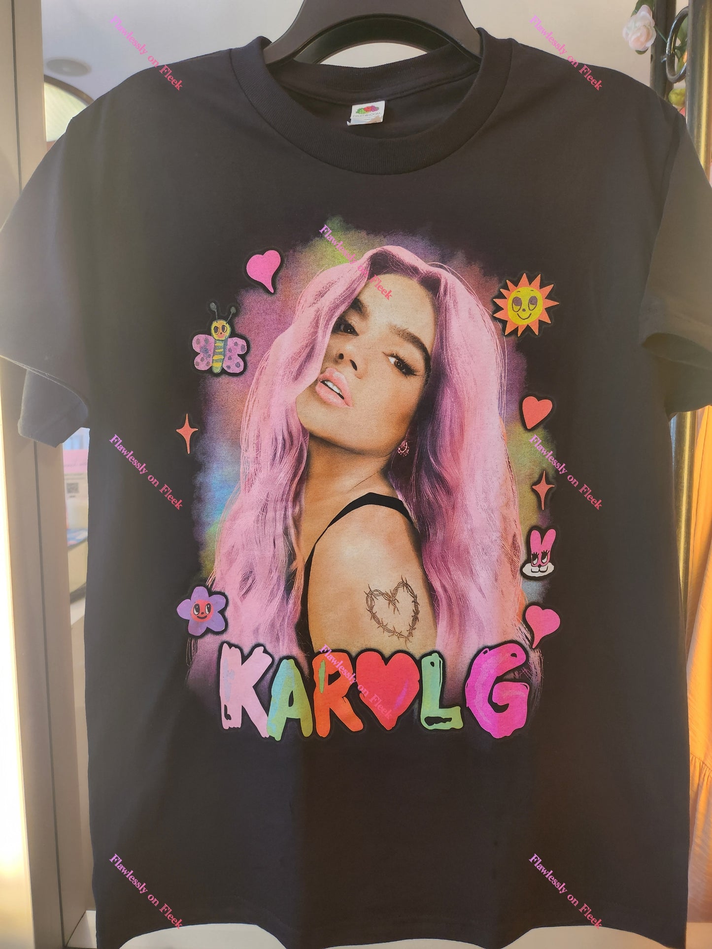 Karol G Pink Hair T-Shirt