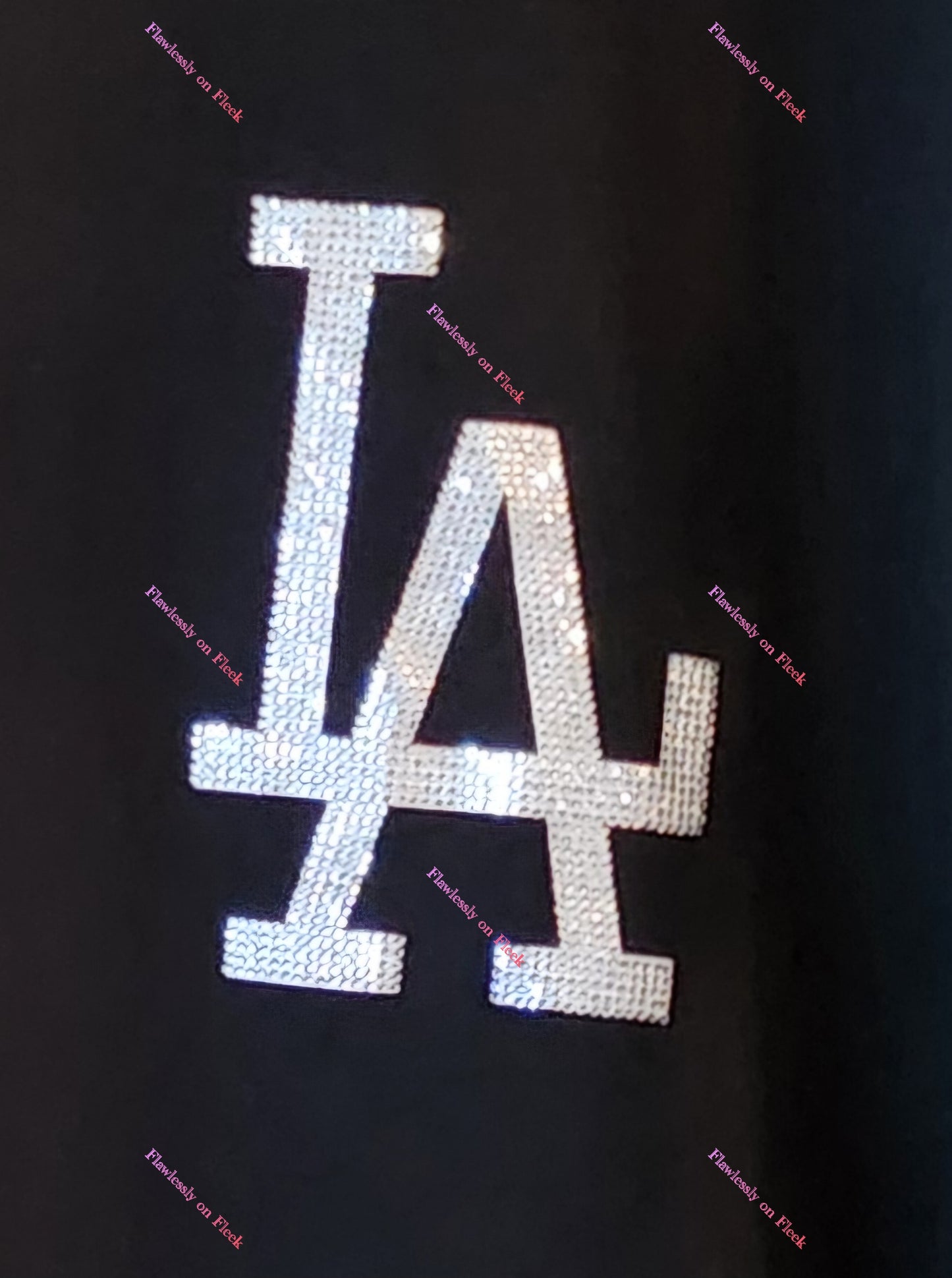 LA Rhinestone Logo Shirt