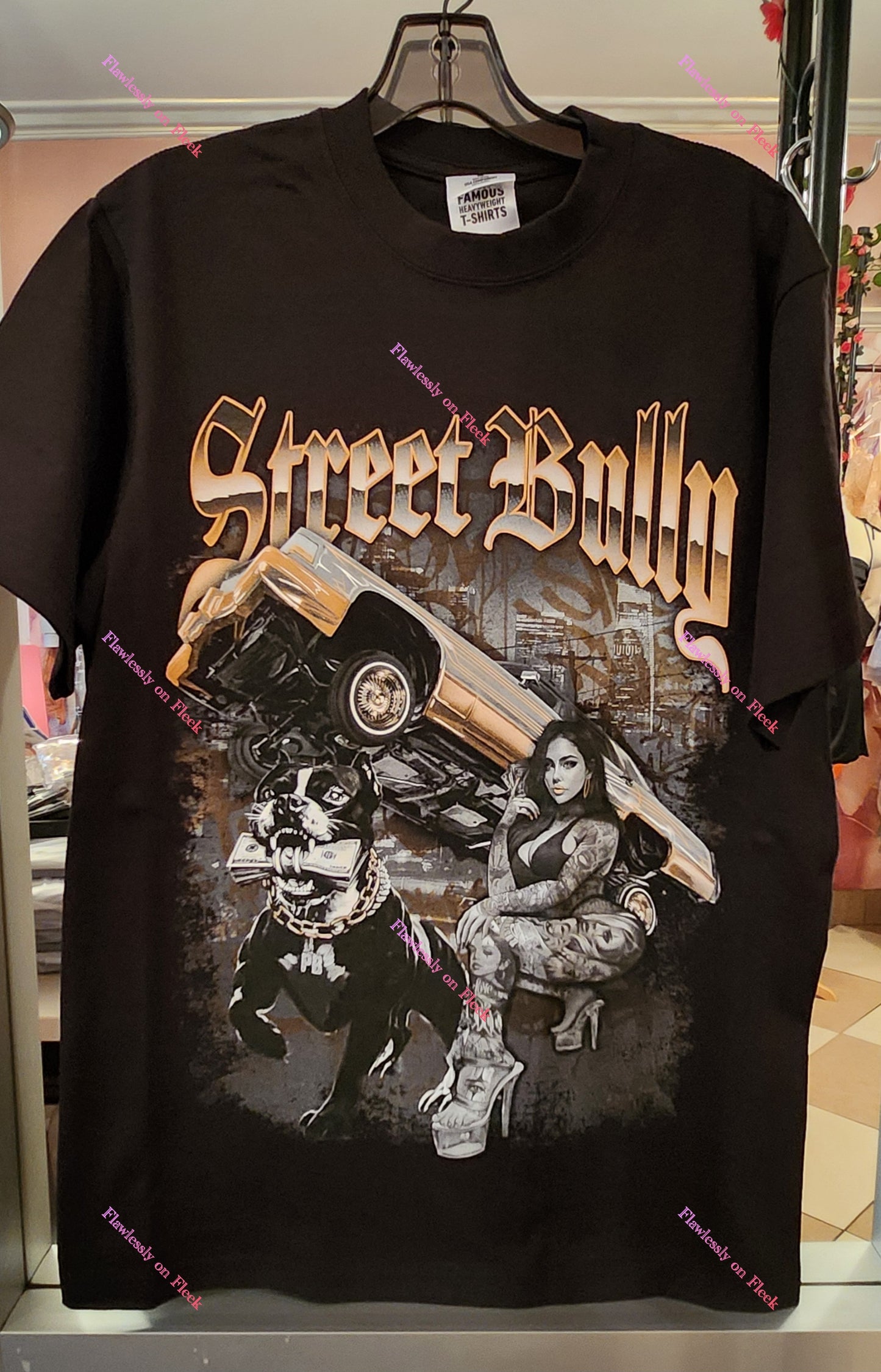 Camiseta gráfica Lowrider Street Bully