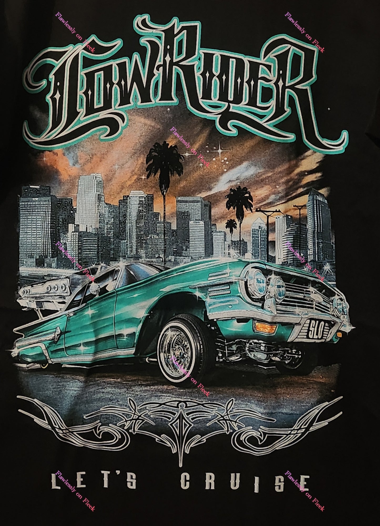 Camiseta gráfica Lowrider Let's Cruise