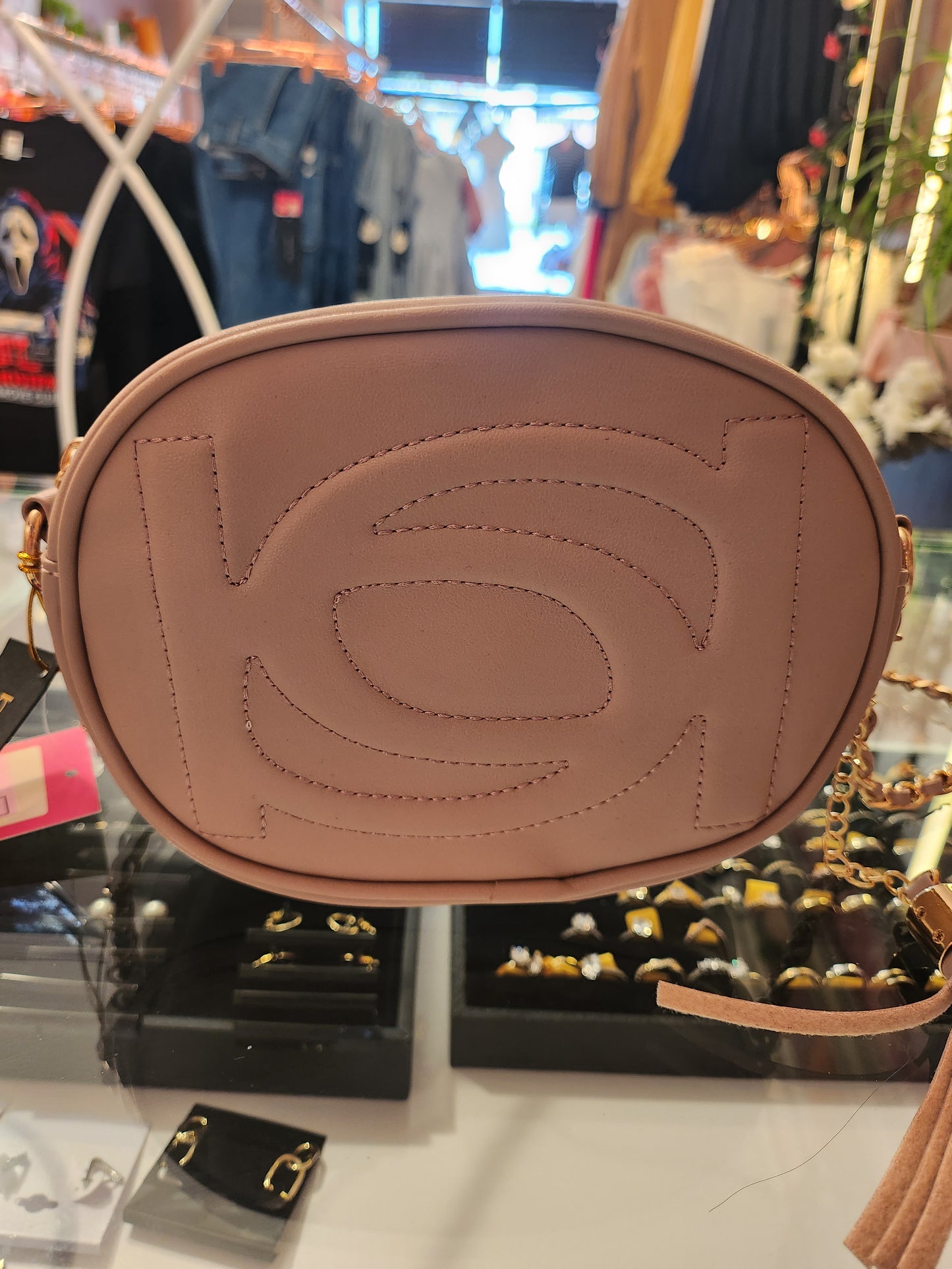 Bolso bandolera redondo Bebe Tayrn