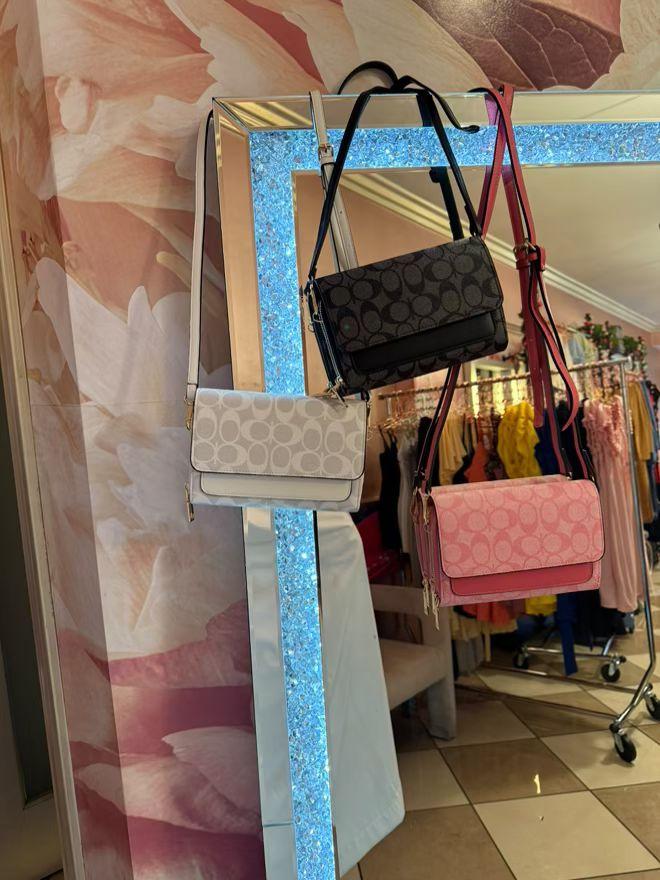 Triple Charm Crossbody Bags