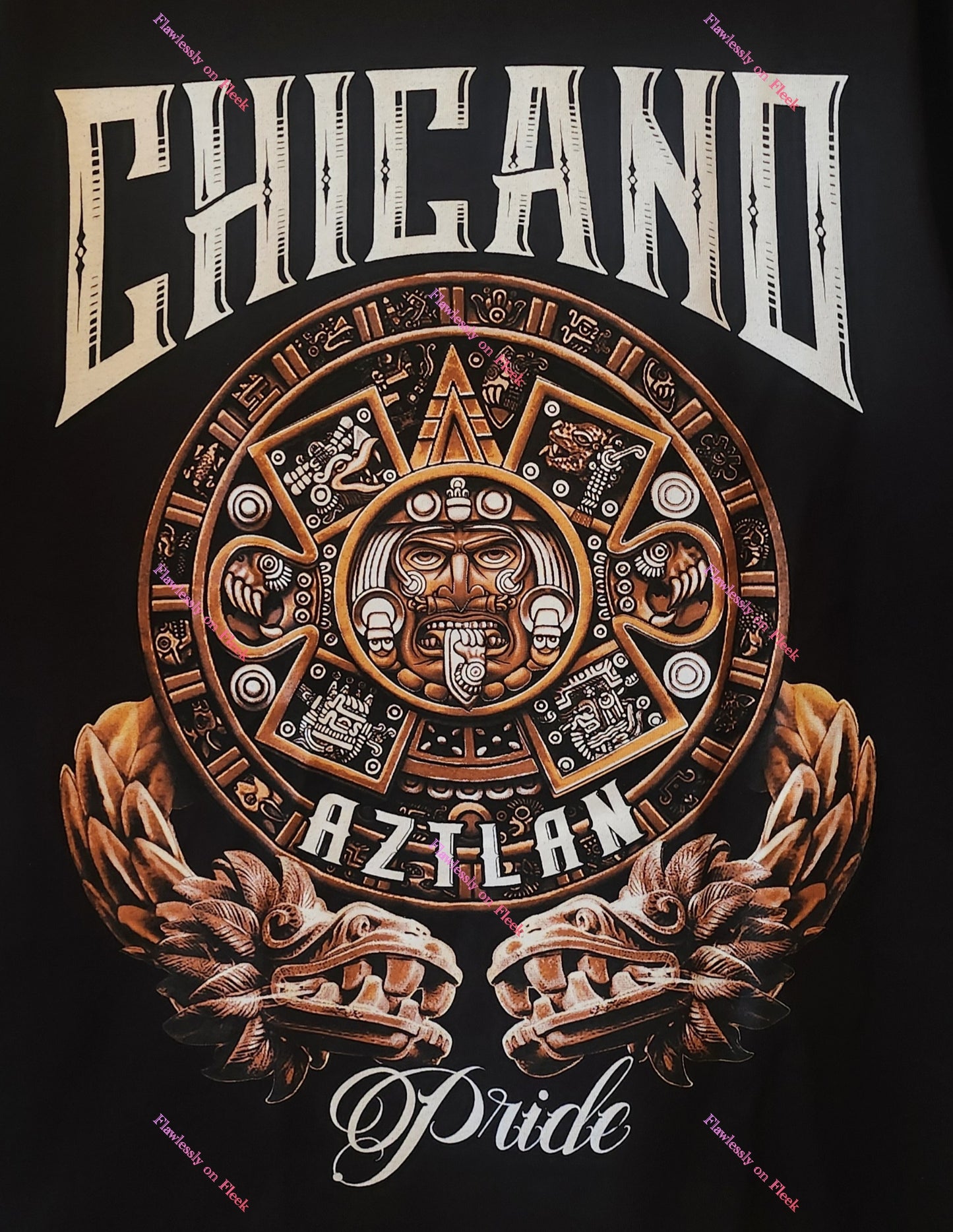Chicano Pride Aztlan Graphic T-Shirt