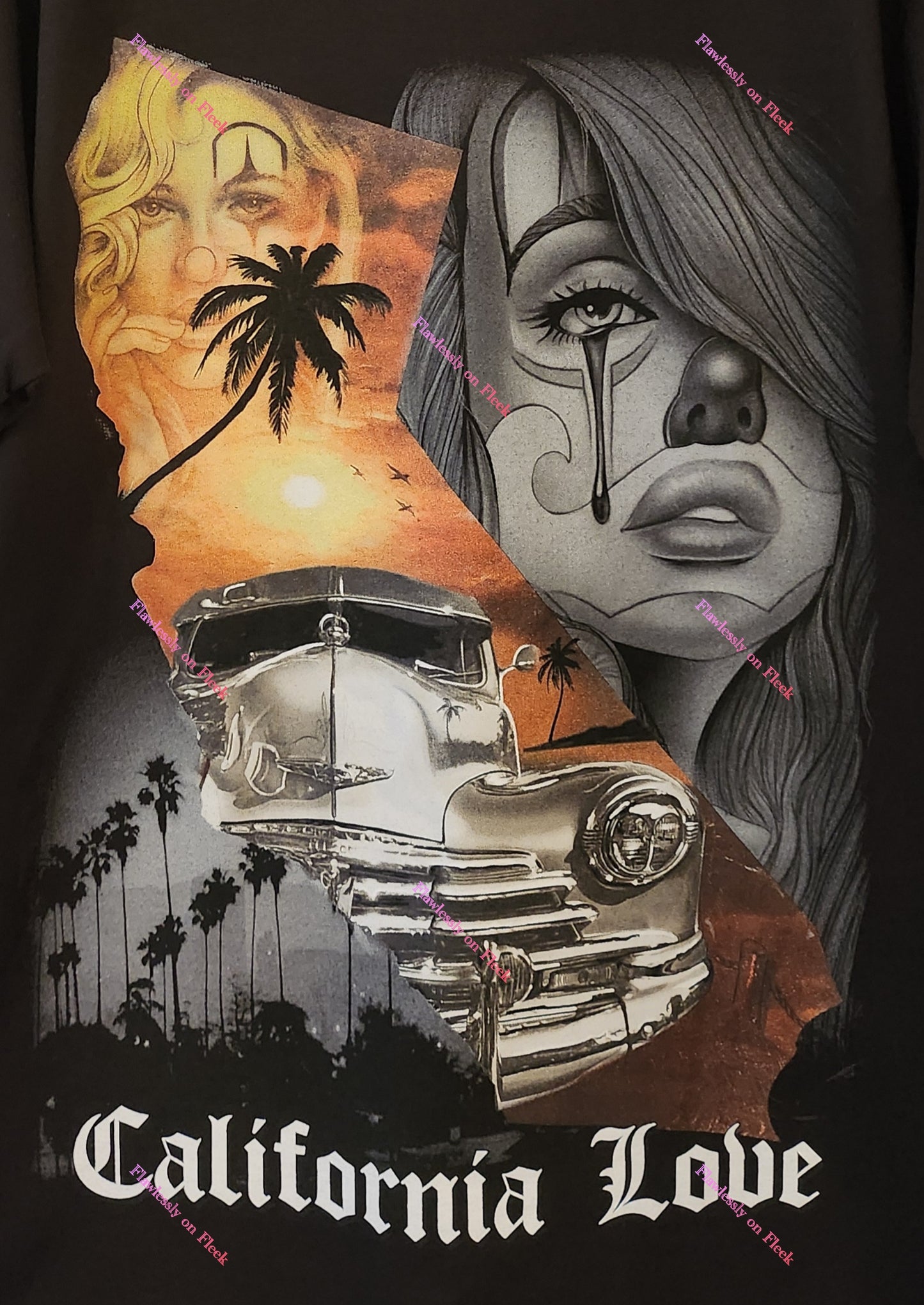 California Love Car Graphic T-Shirt