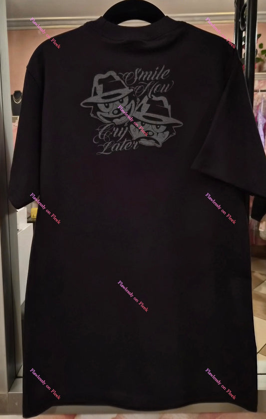 Felix the Cat & Betty Boop Smile Now Cry Later T-Shirt