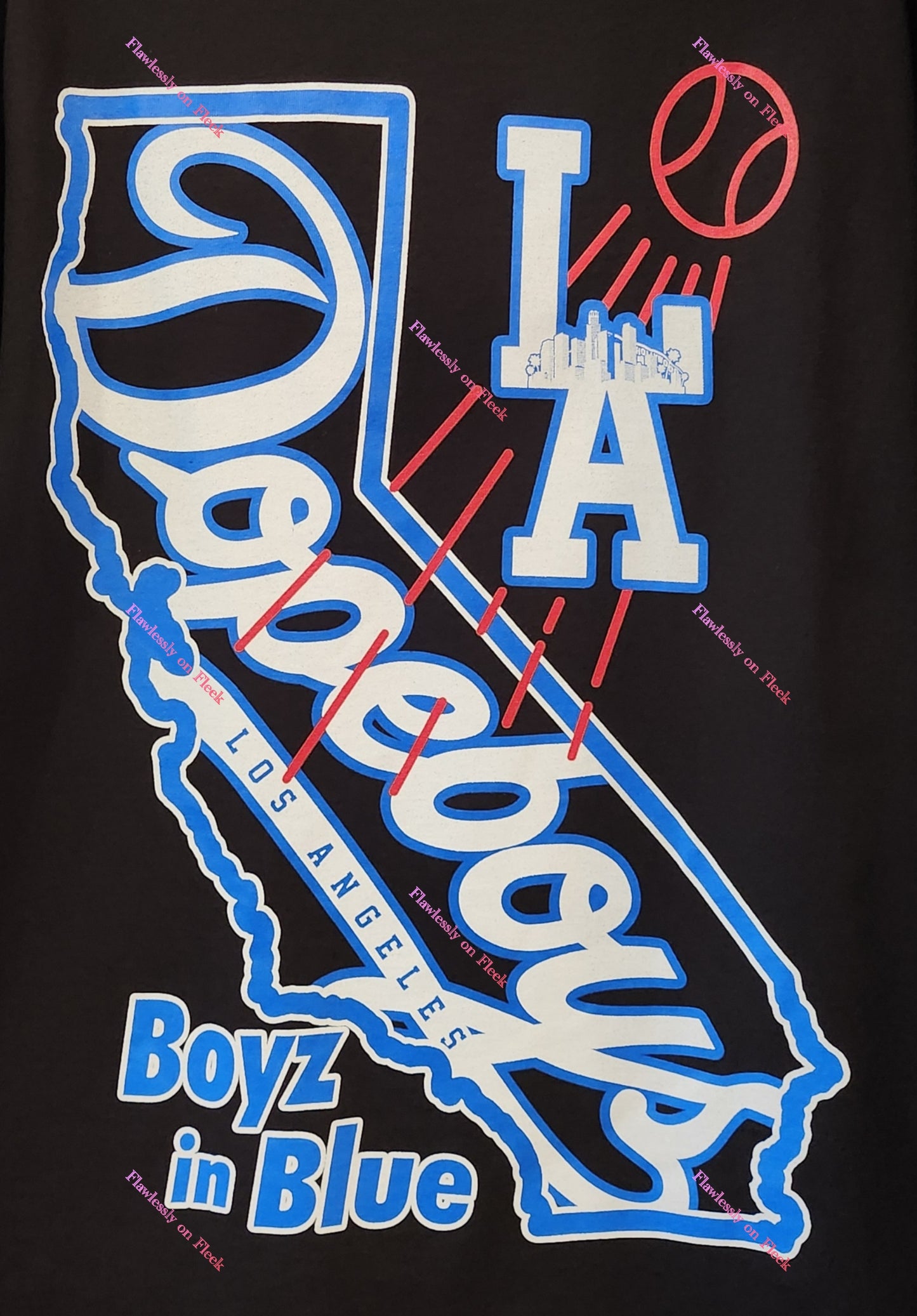 Boyz in Blue Dopeboys Best in The West Graphic T-Shirt