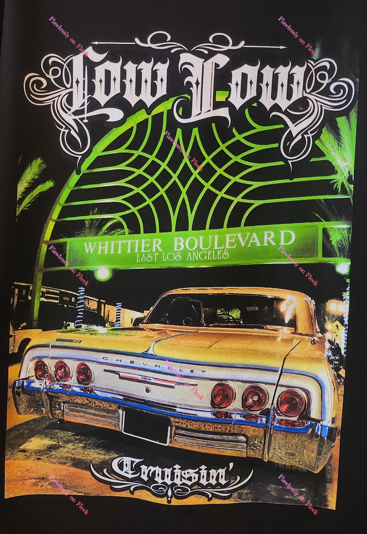 Lowrider Classic Low Low Cruisin' Graphic T-Shirt