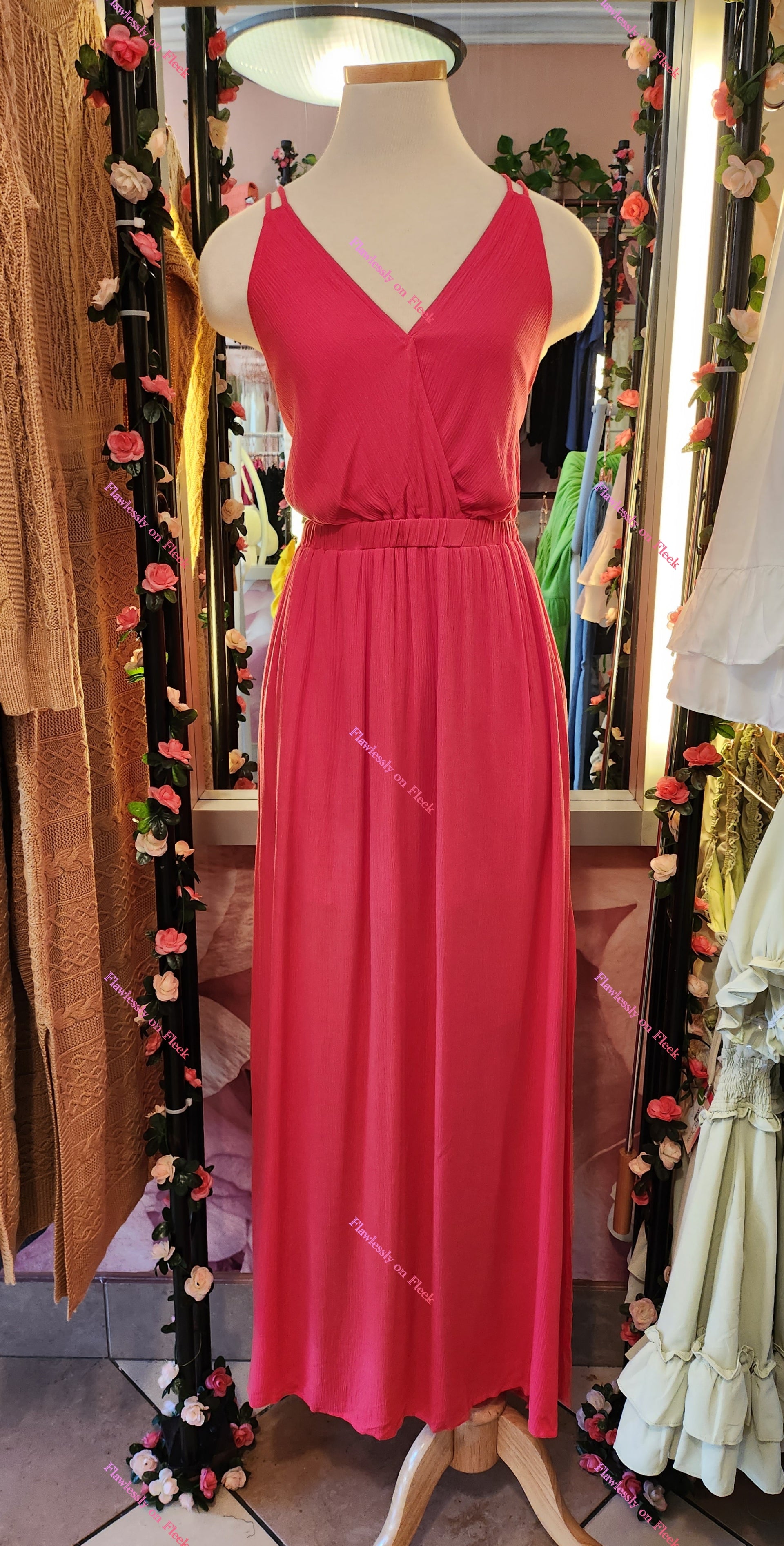 Strappy Flowy Maxi Dress – Flawlessly On Fleek