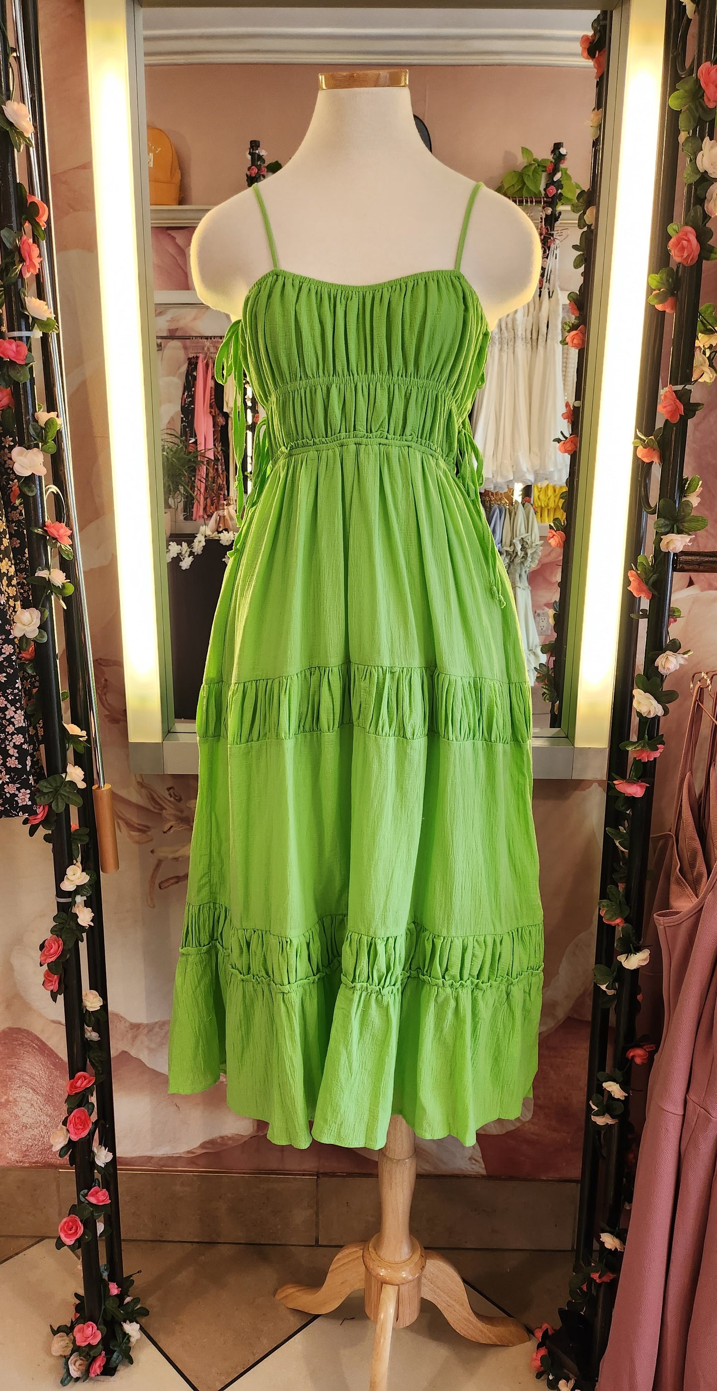 Lime Maxi Dress