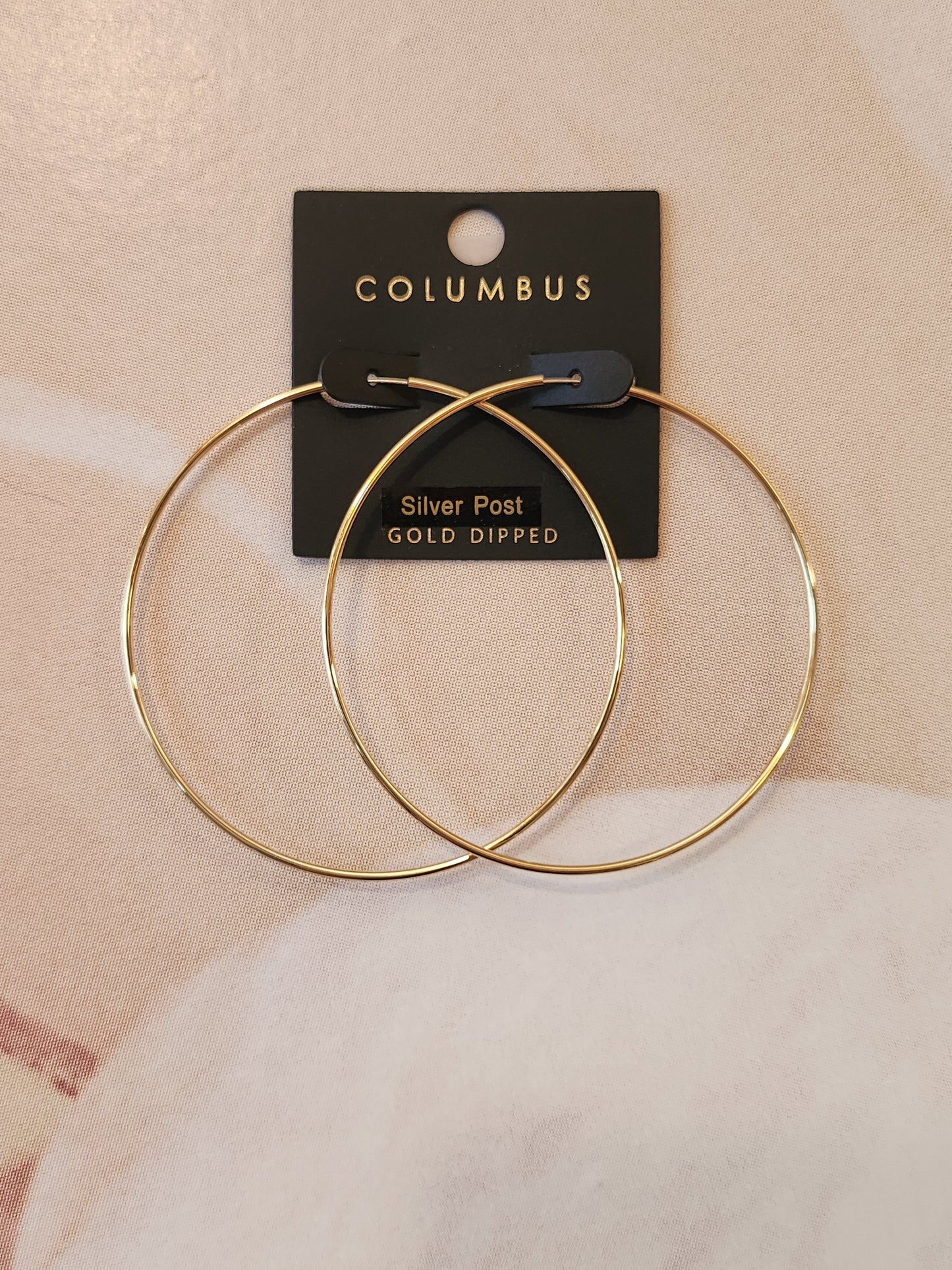 Thin Endless Hoop Earrings