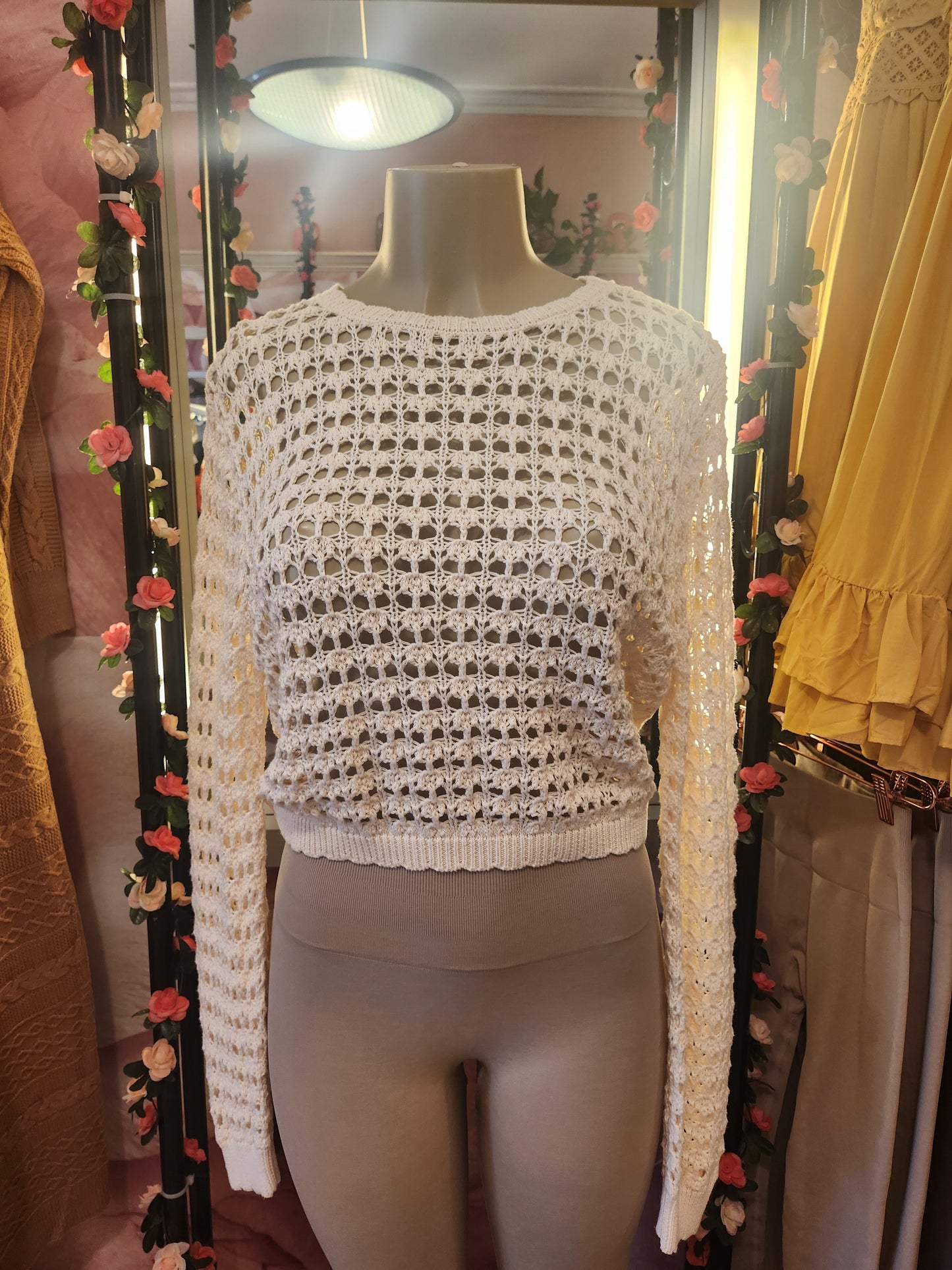 Knitted Long Sleeve Top