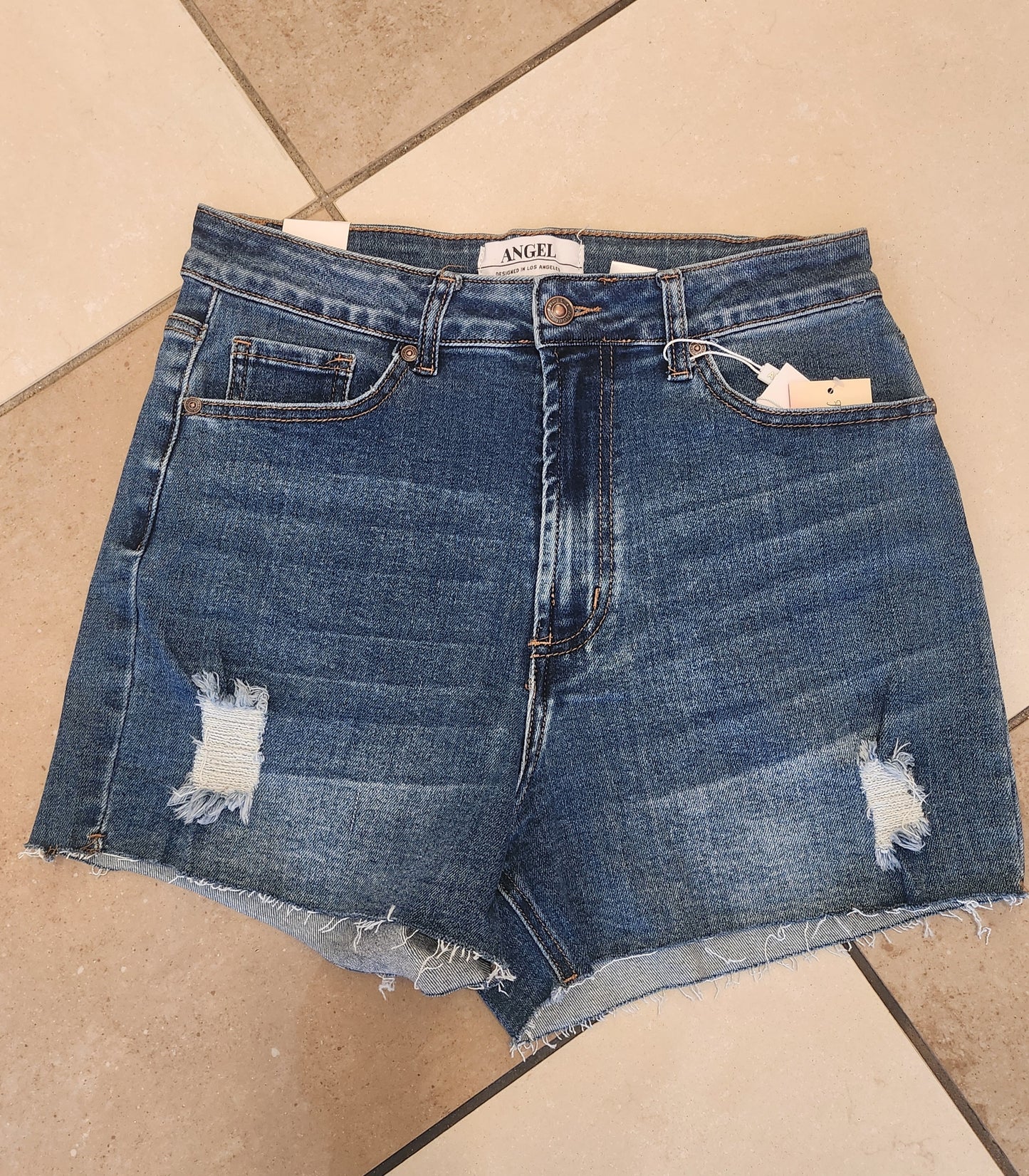 Medium Blue Jean Shorts