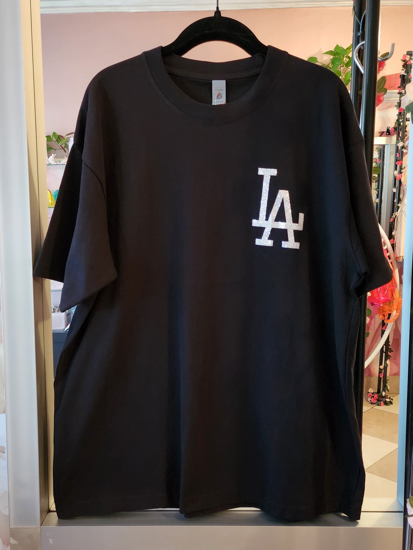 LA Rhinestone Logo Shirt