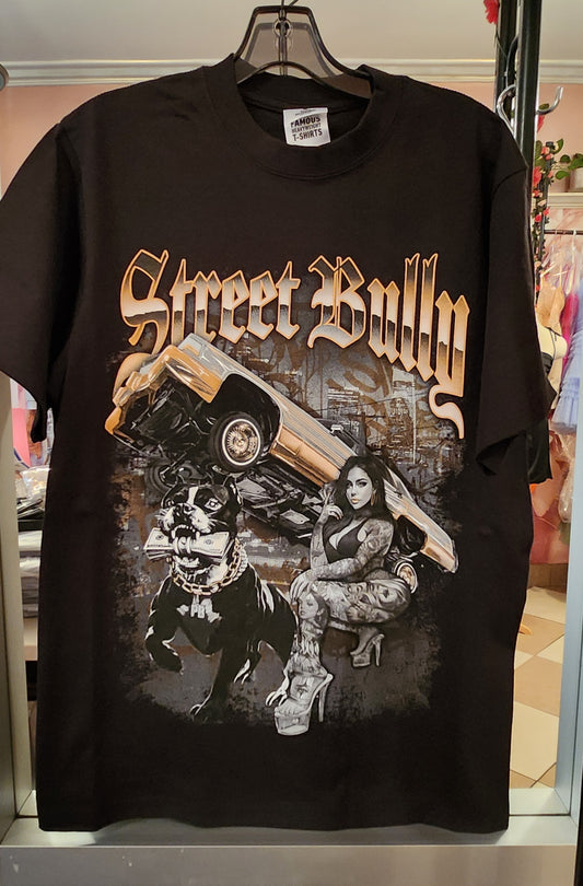 Camiseta gráfica Lowrider Street Bully