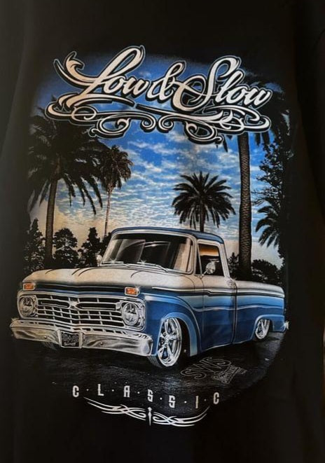 Camiseta gráfica de camión Low &amp; Slow