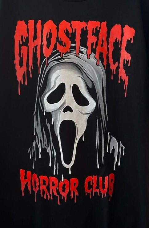 Ghostface Horror Club Halloween T-Shirt