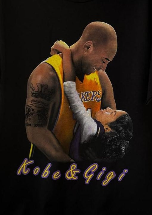 Camiseta de Kobe y Gigi