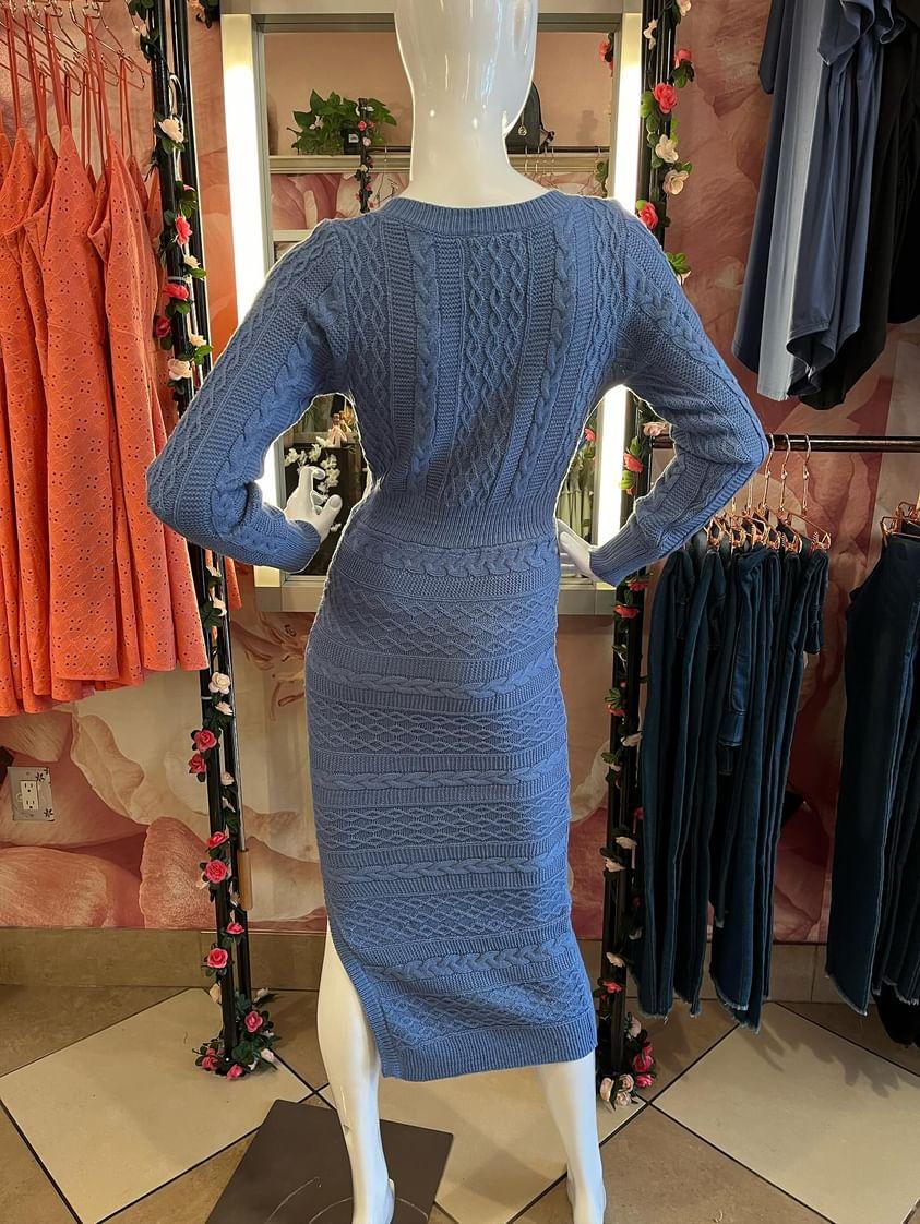 Sweater Dress- Long Sleeve