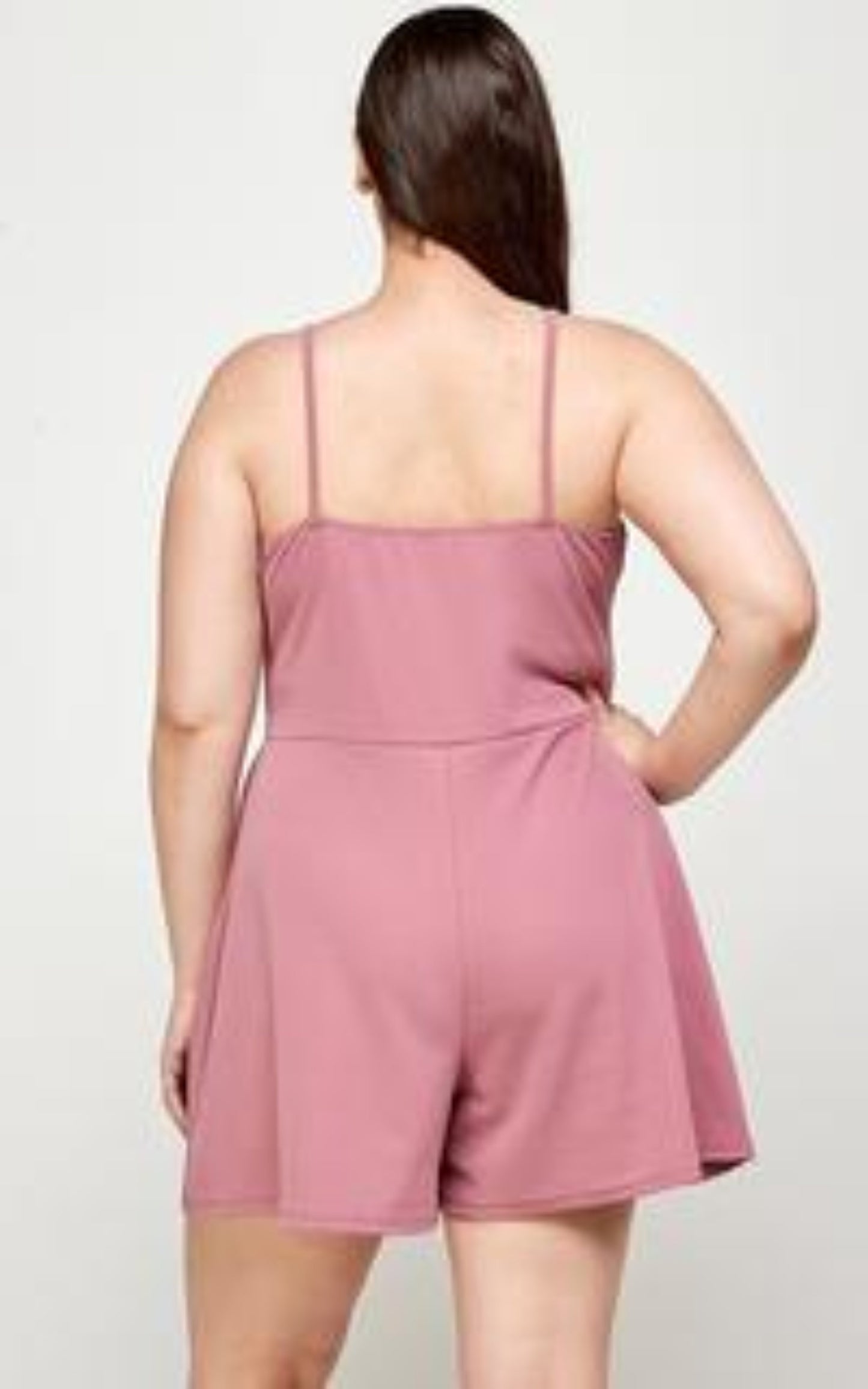 Women's Button Design Romper