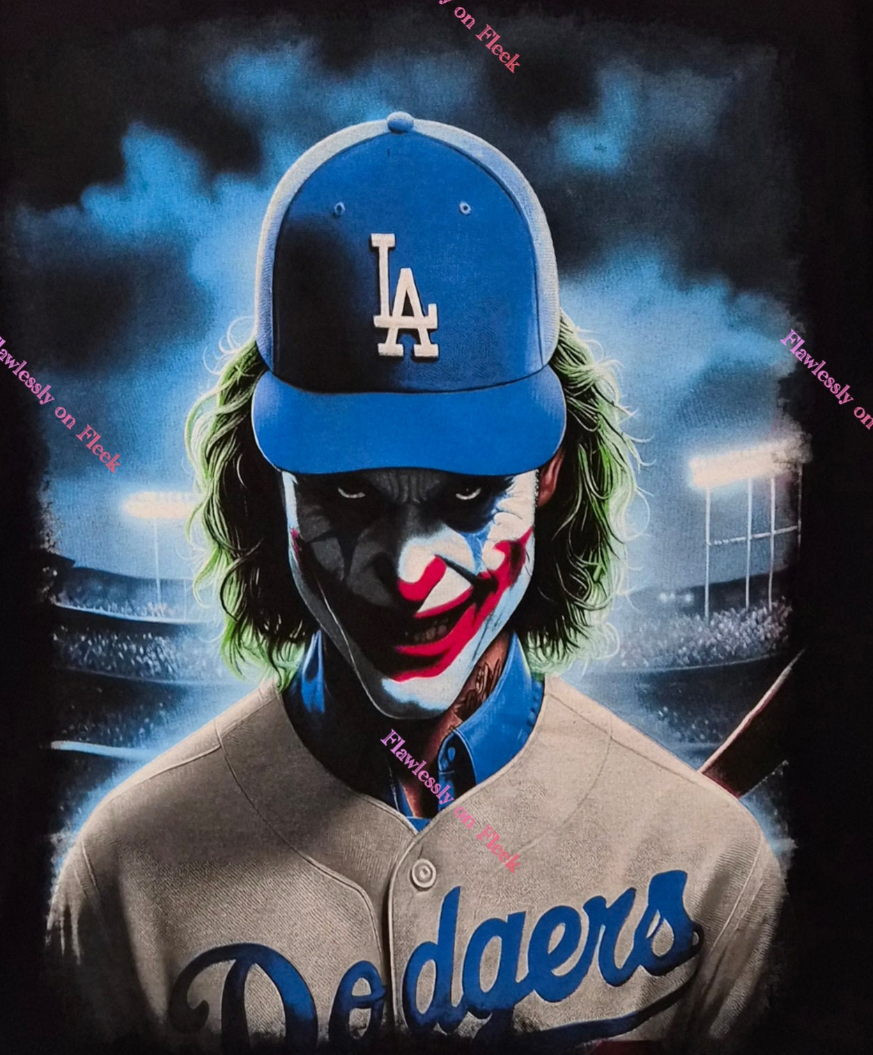 The Joker Baseball Graphic T-Shirts