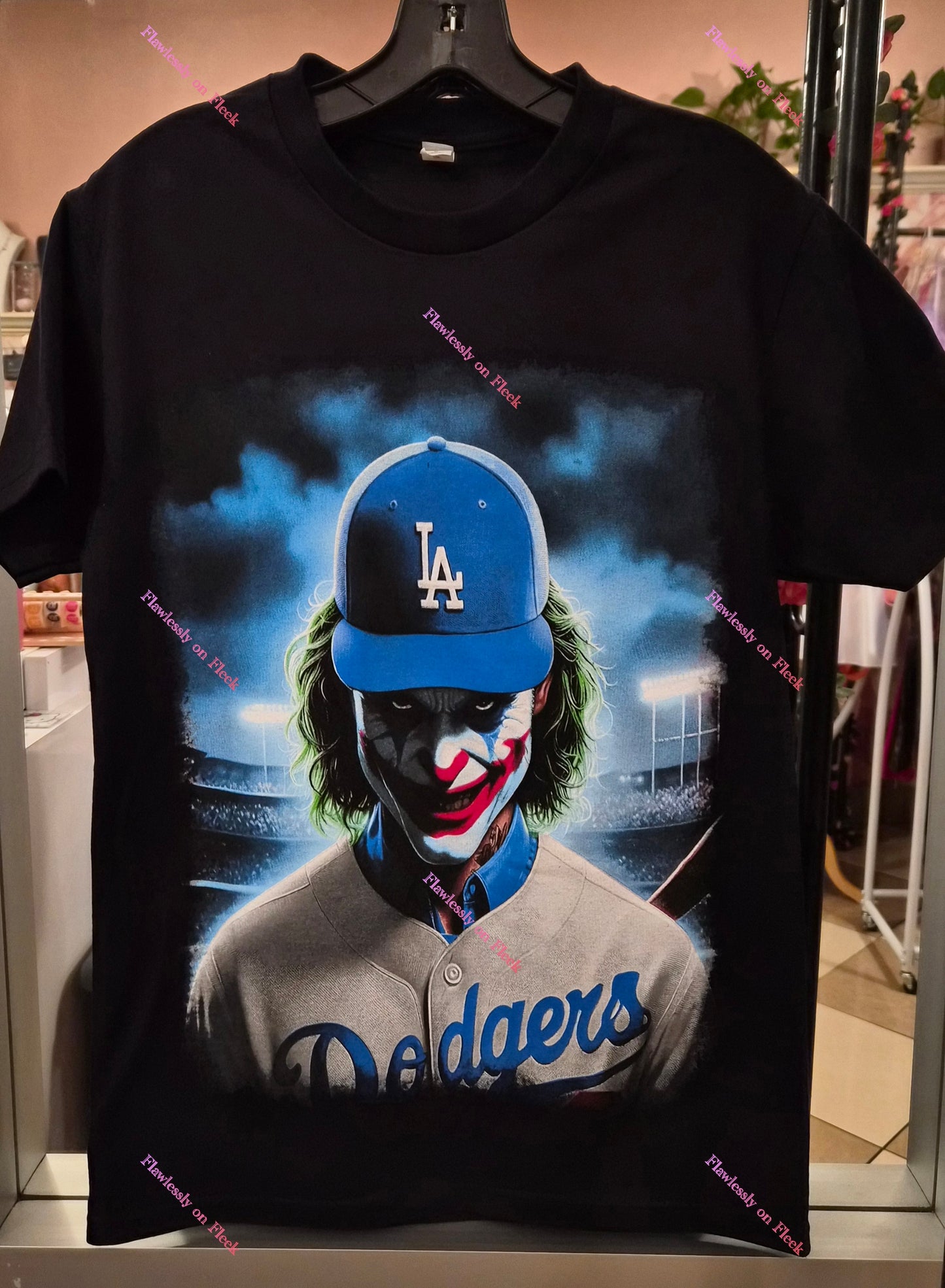 The Joker Baseball Graphic T-Shirts