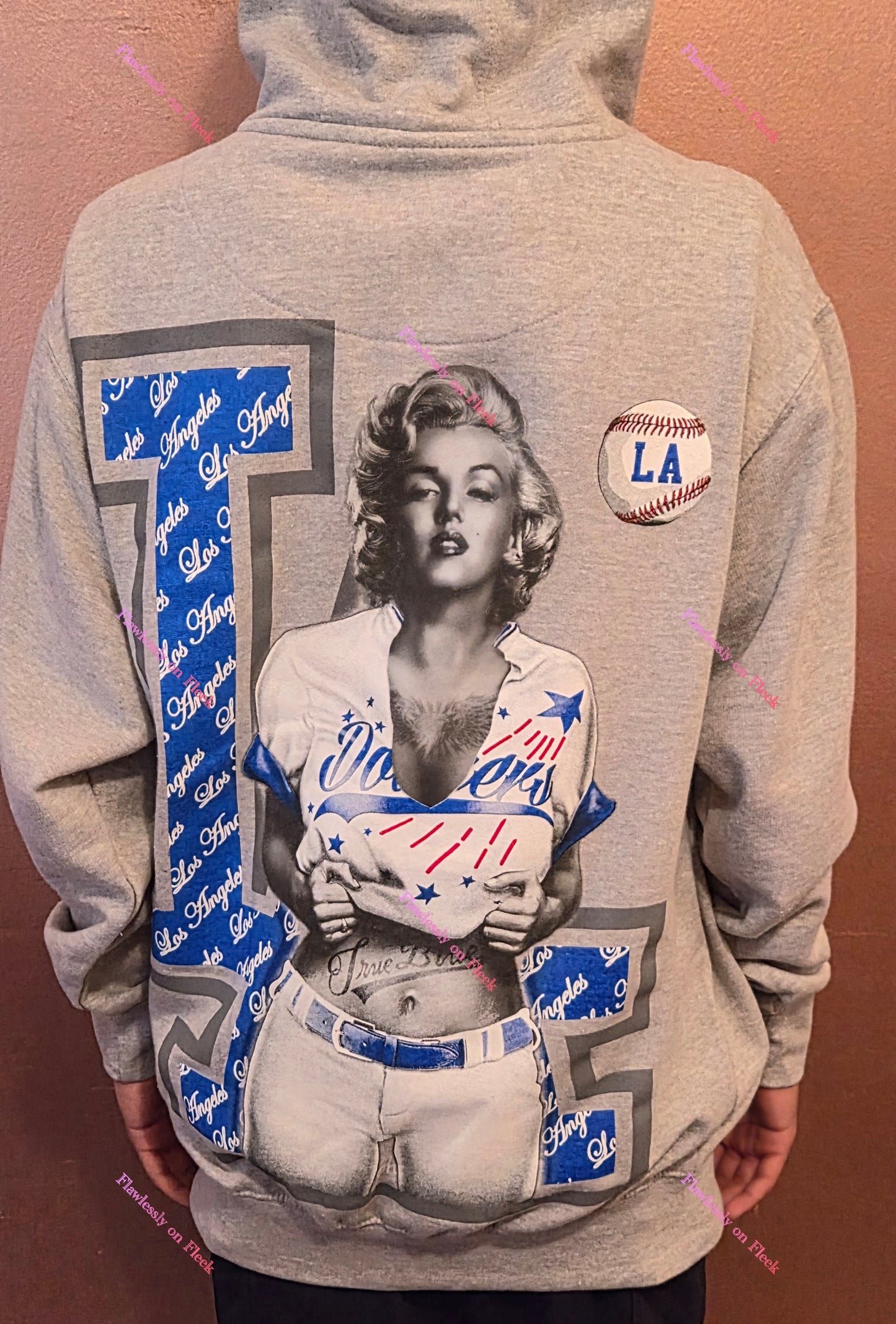 LA Dodgers Marilyn Monroe Hoodie