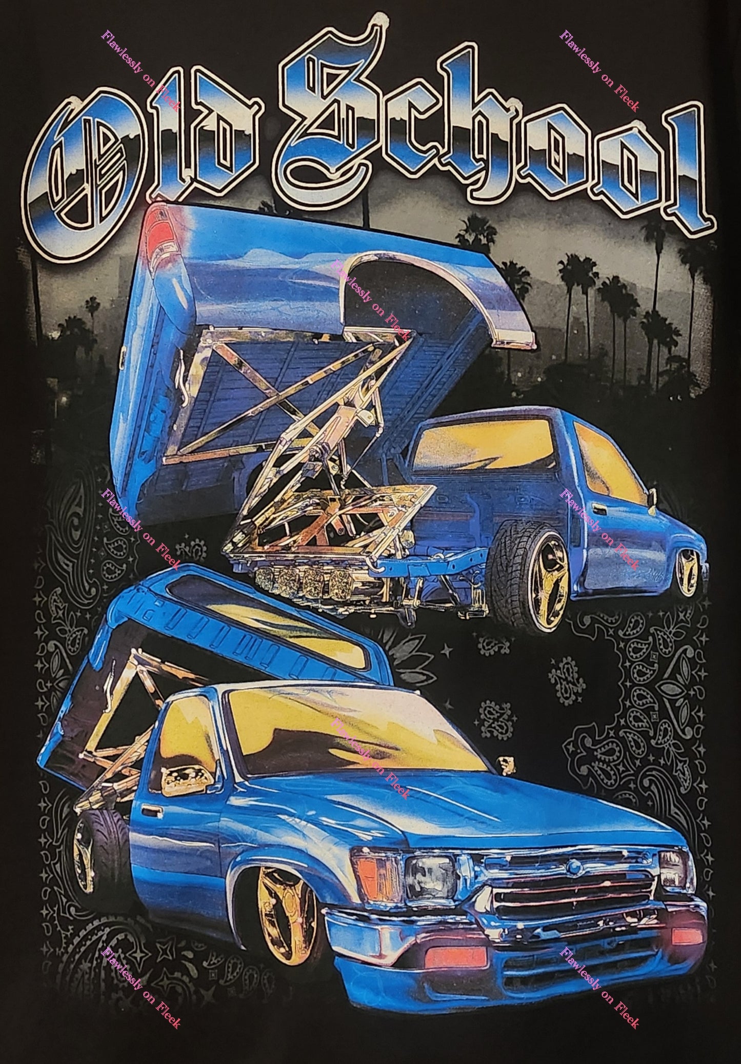Old School Lowrider Truck T-Shirt