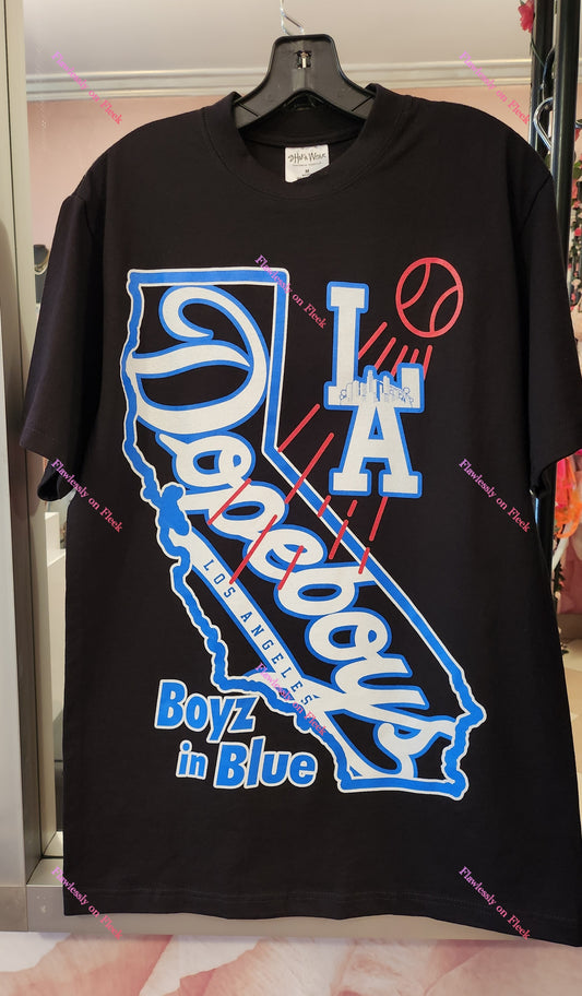 Boyz in Blue Dopeboys Best in The West Graphic T-Shirt