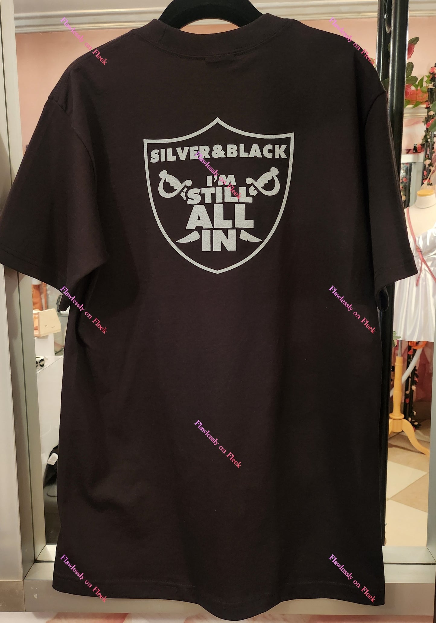 Raiders Silver & Black R4L T-Shirt