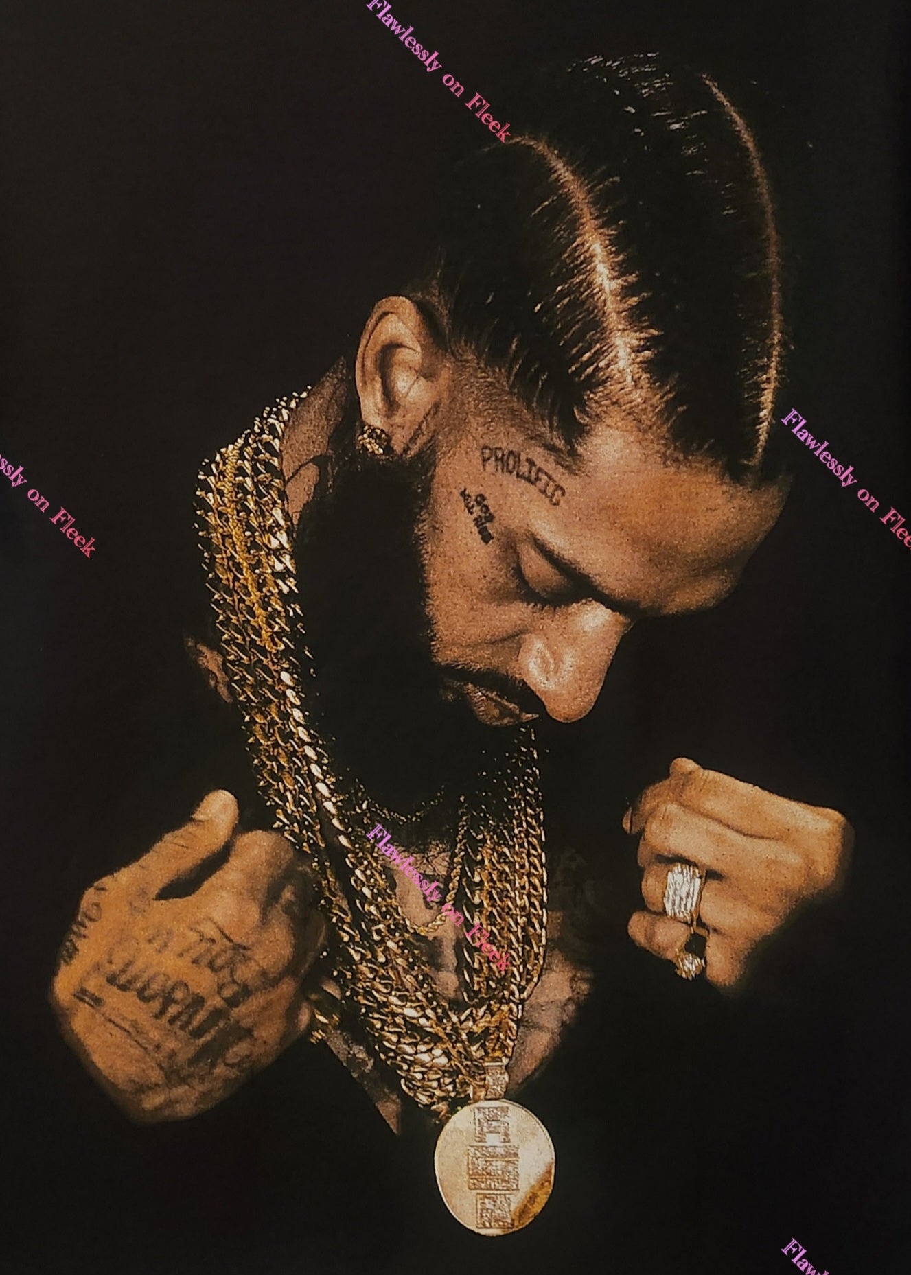 Nipsey Hustle Chains Graphic T-Shirt