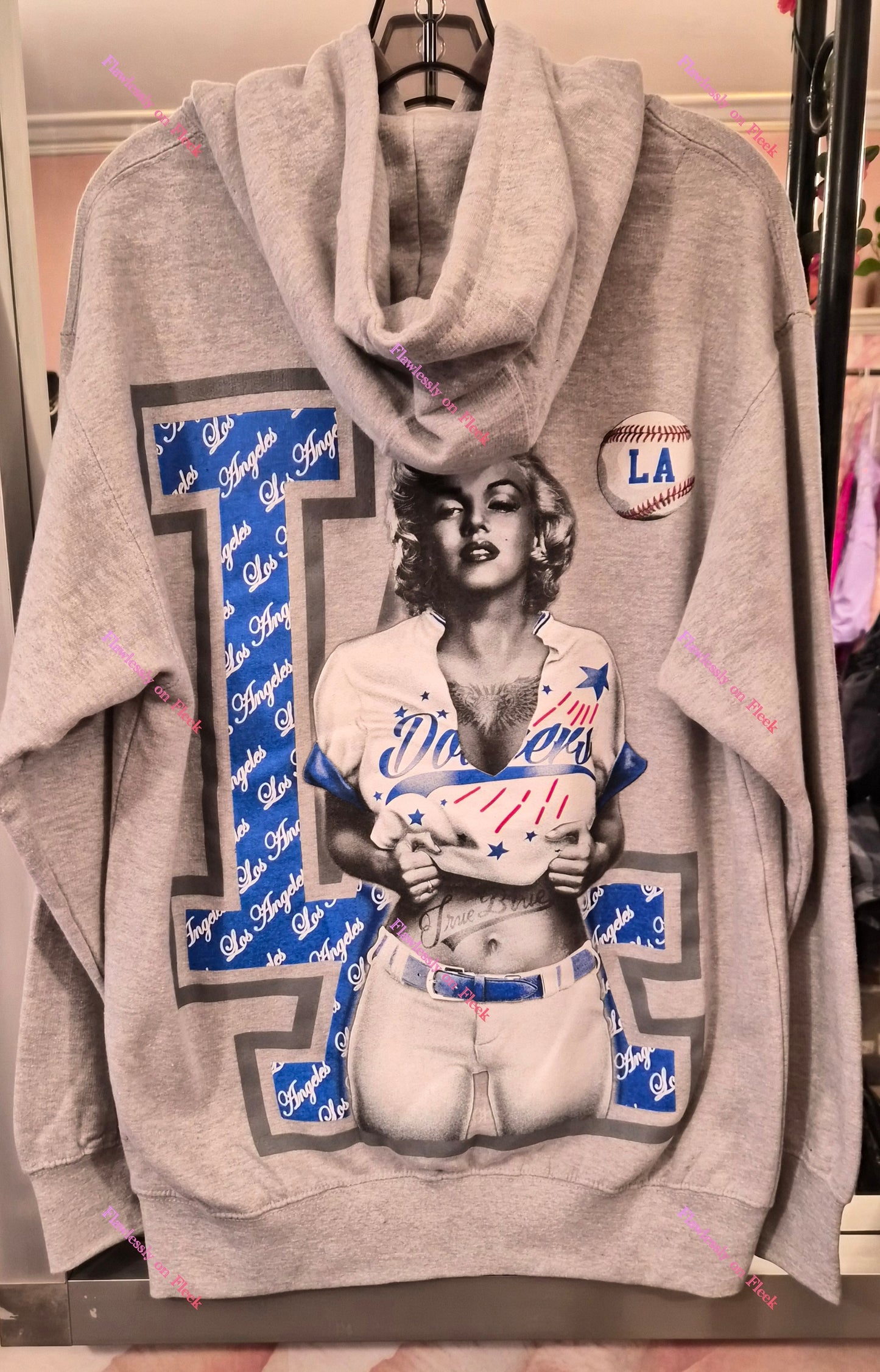 LA Dodgers Marilyn Monroe Hoodie