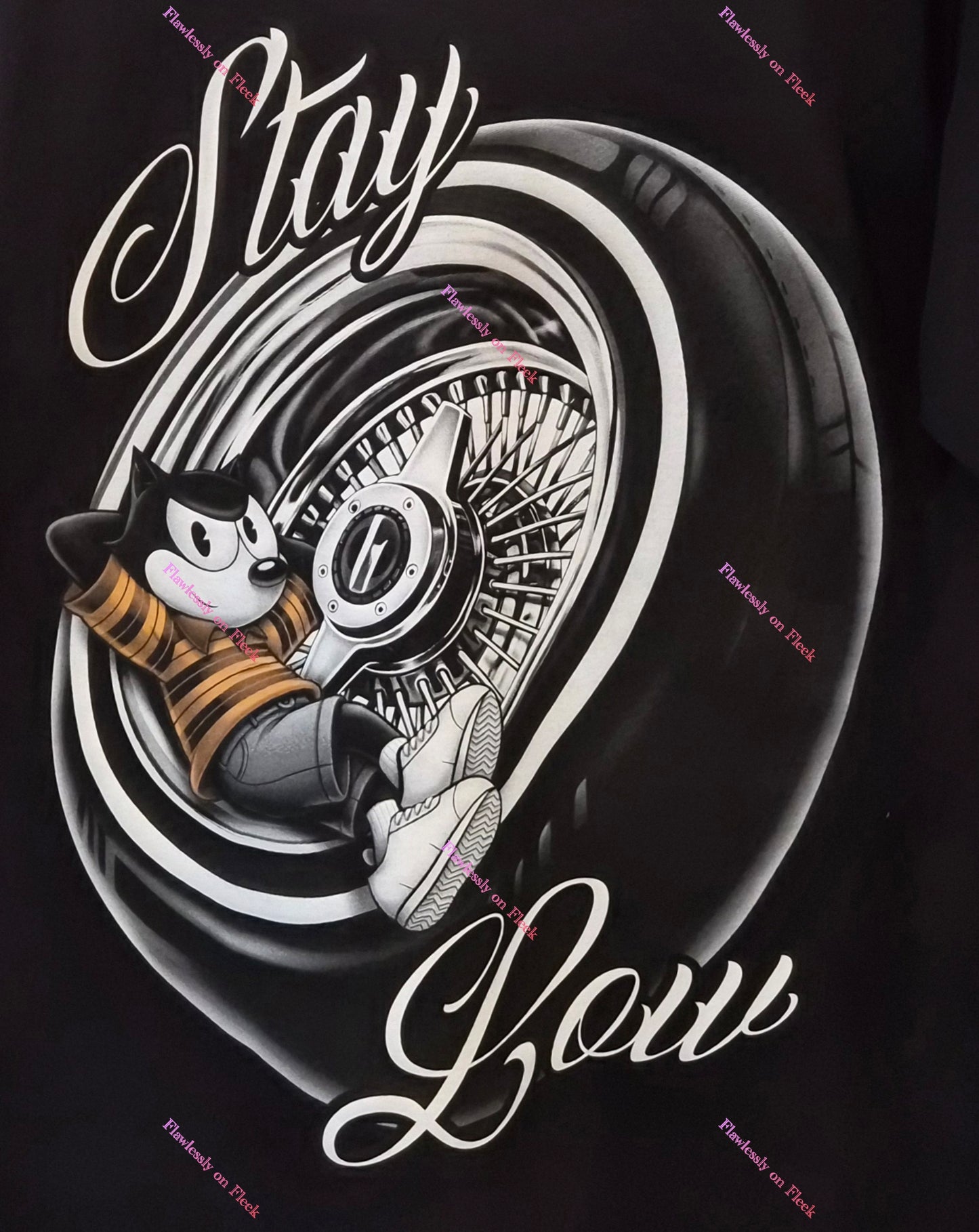 Felix the Cat Stay Low T-Shirt