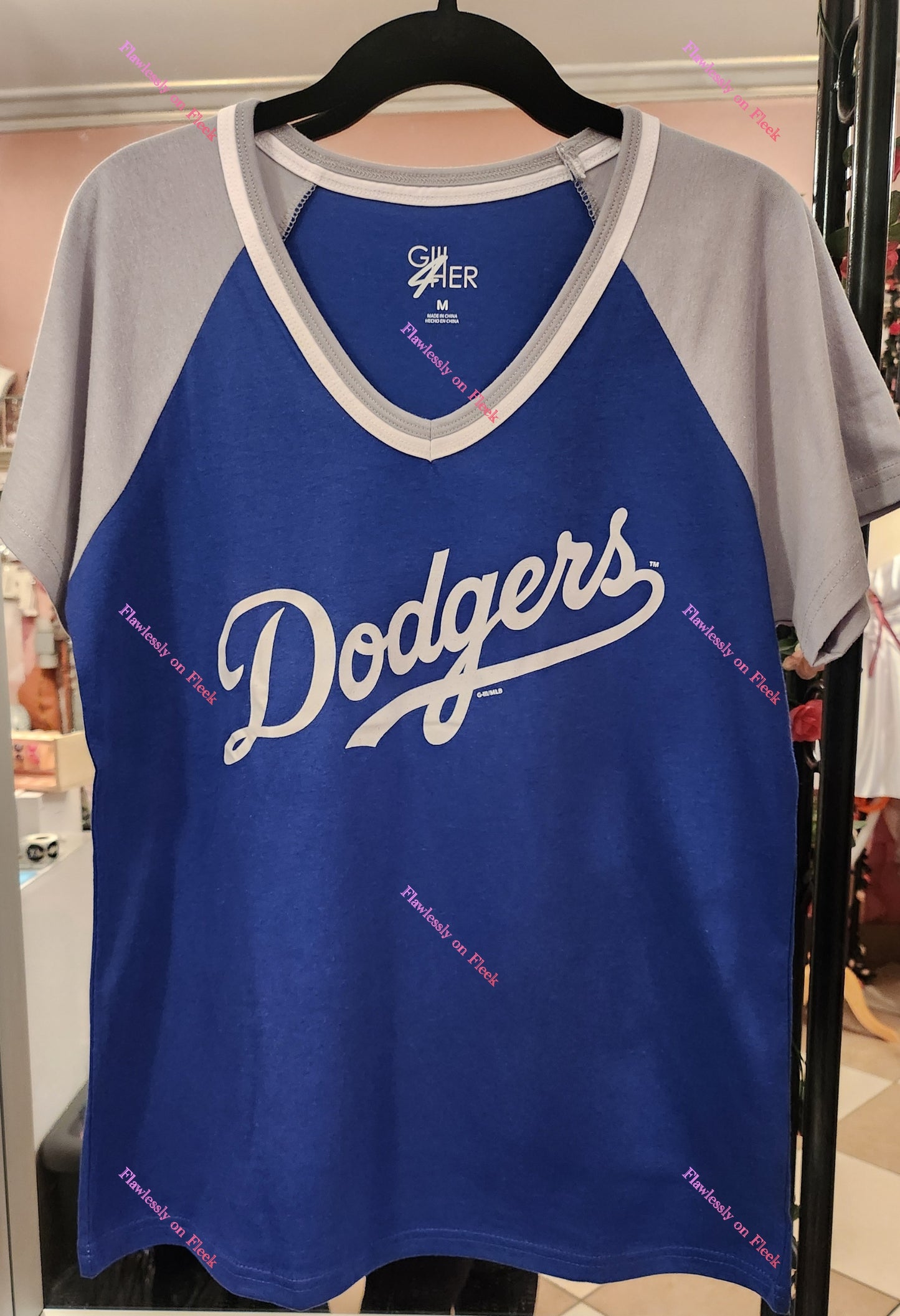 Dodgers V-Neck T-Shirt