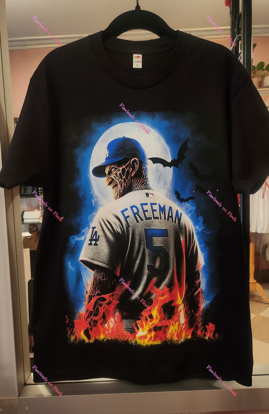 Freddy Kreuger Halloween Graphic T-Shirt
