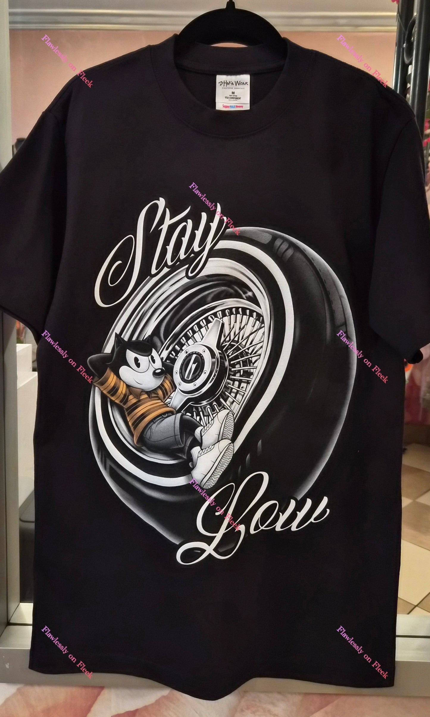 Felix the Cat Stay Low T-Shirt