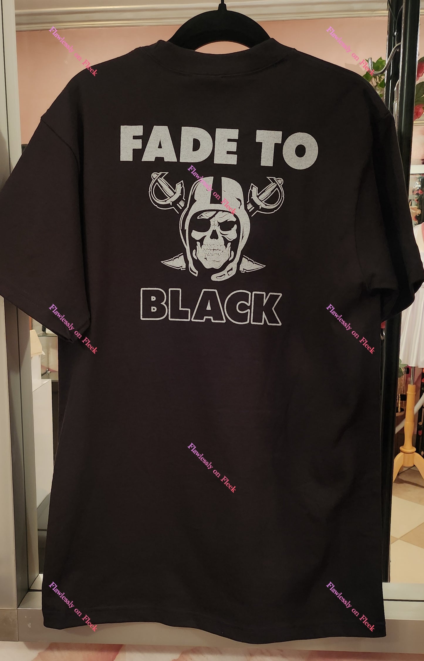 Raiders Fade to Black T-Shirt