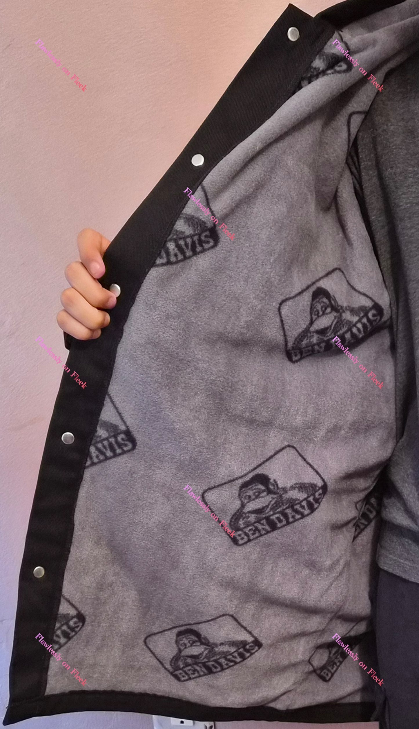 Ben Davis Hooded Jacket w/Snap Buttons