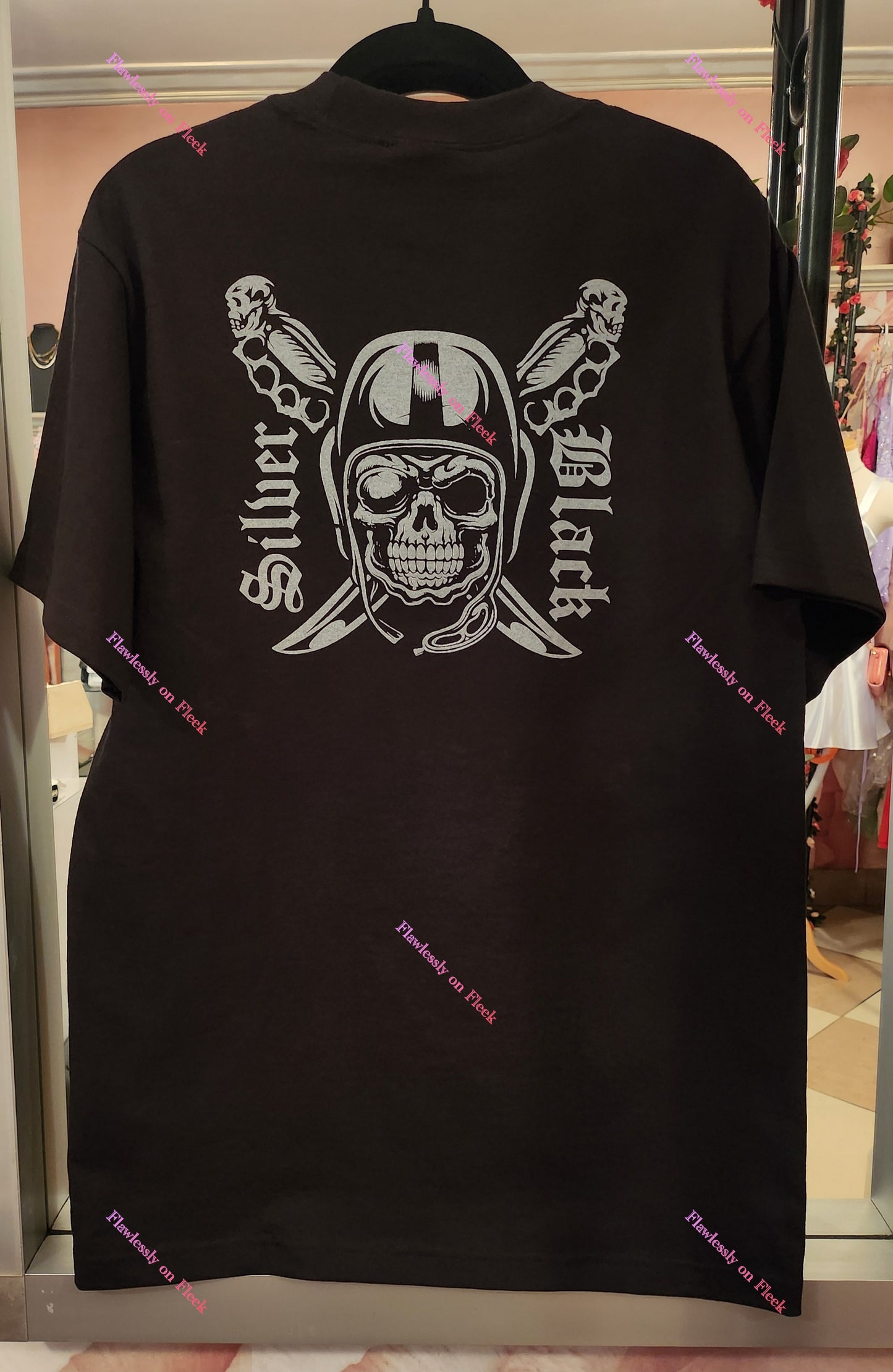 Raiders Silver & Black One Nation T-Shirt