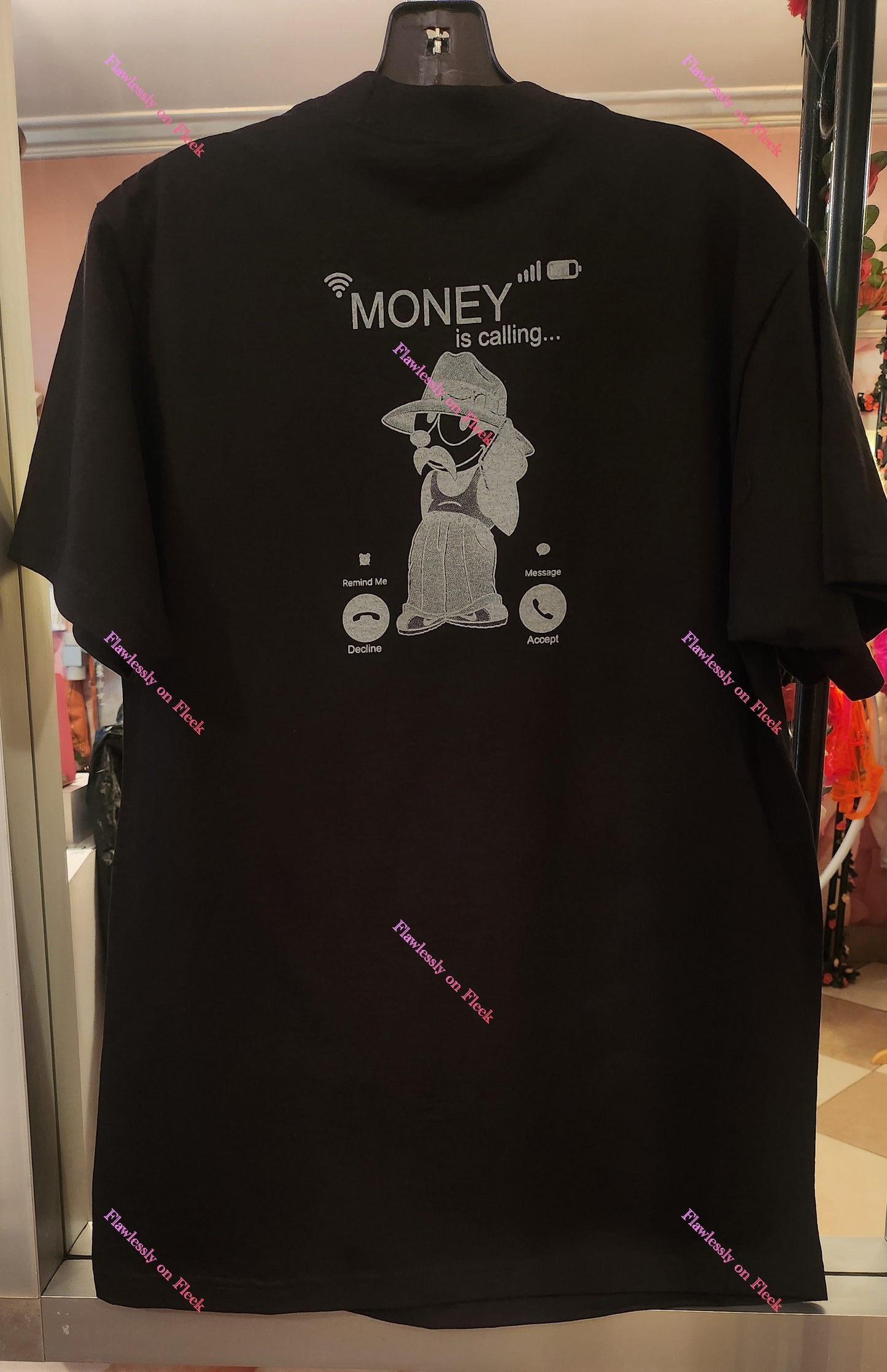Felix the Cat Money is Calling Graphic T-Shirt