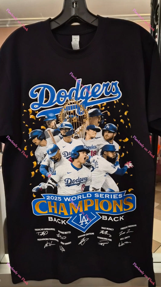 Dodgers 2025 World Series Champions T-Shirt