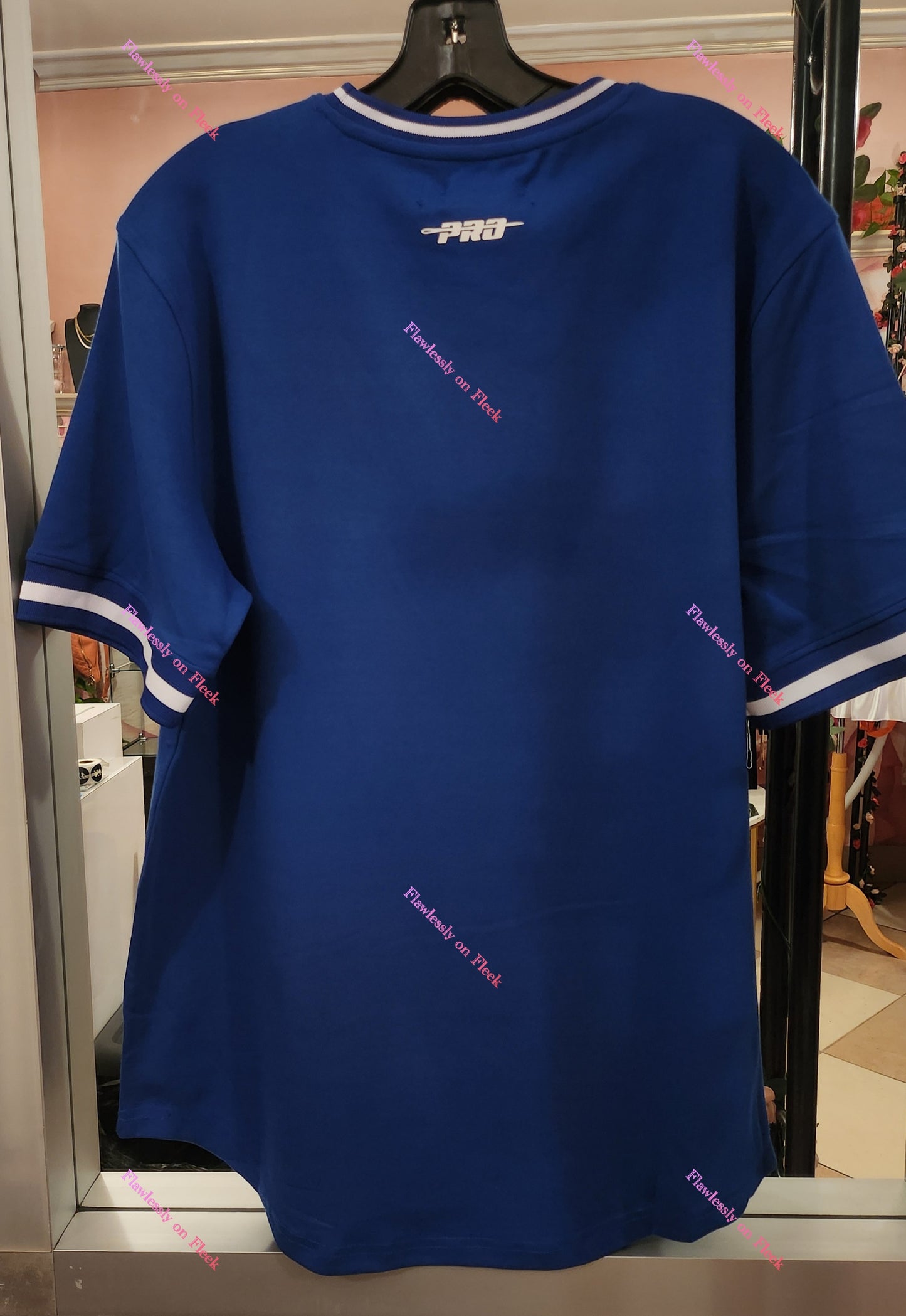 Dodgers T-Shirt with White Embroidered LA