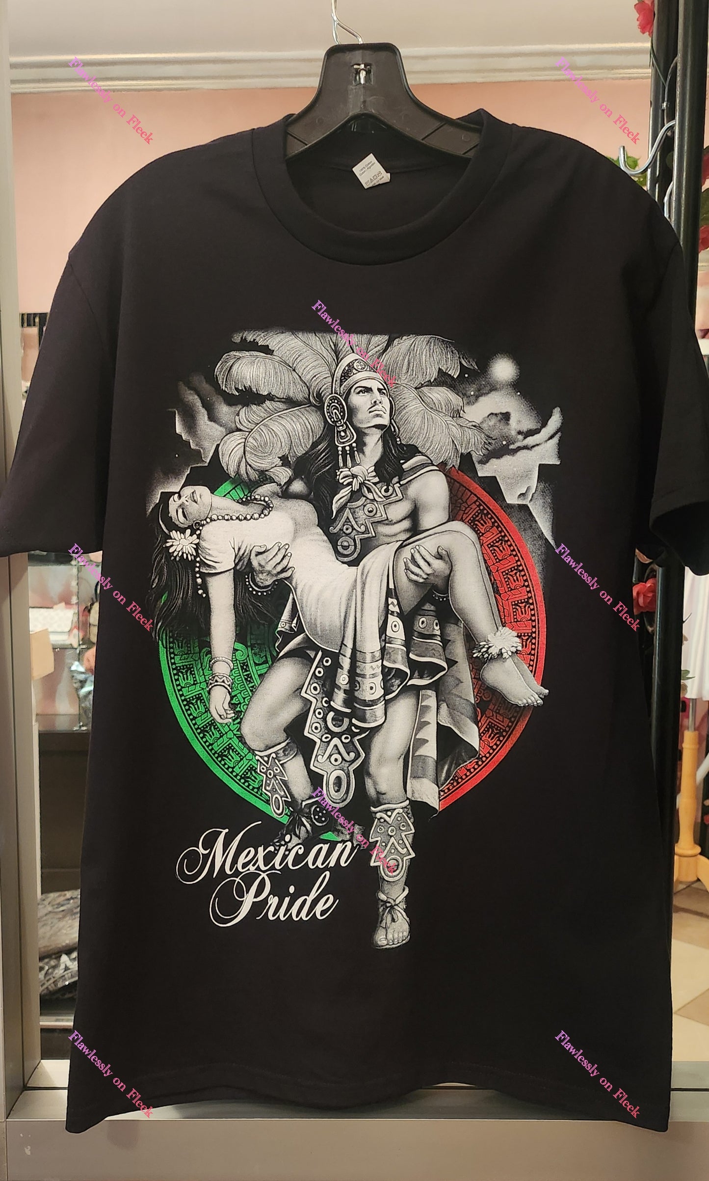 Mexican Pride Aztec Warrior T-Shirt
