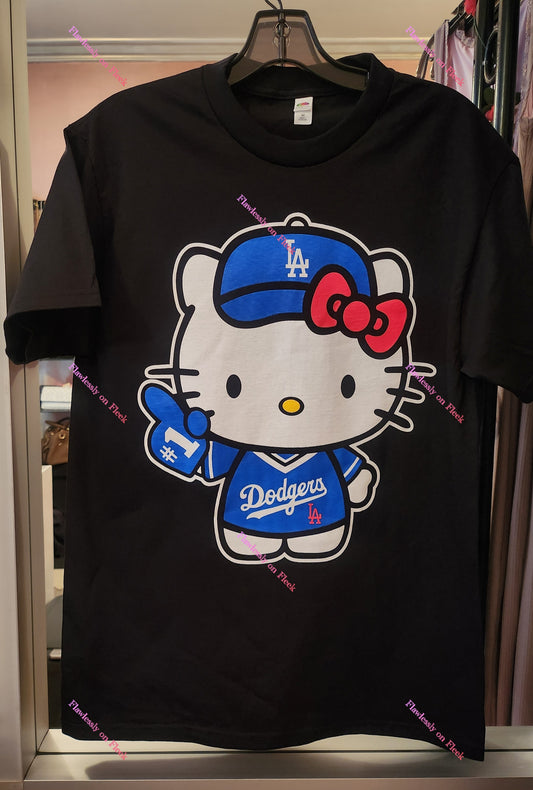 Hello Kitty Blue Graphic T-Shirt